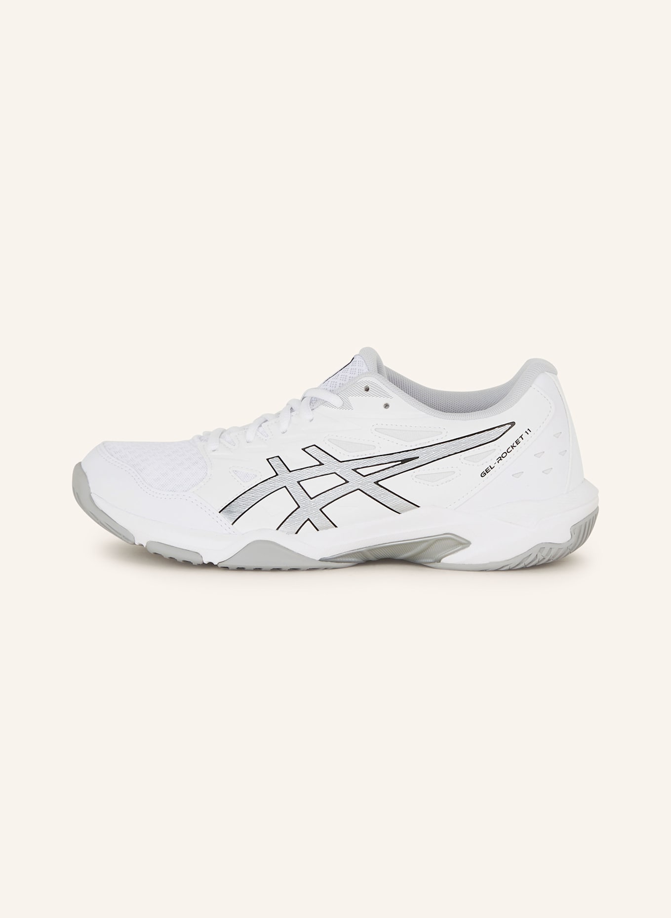 ASICS Sálové boty GEL-ROCKET 11, Barva: BÍLÁ/ STŘÍBRNÁ (Obrázek 4)