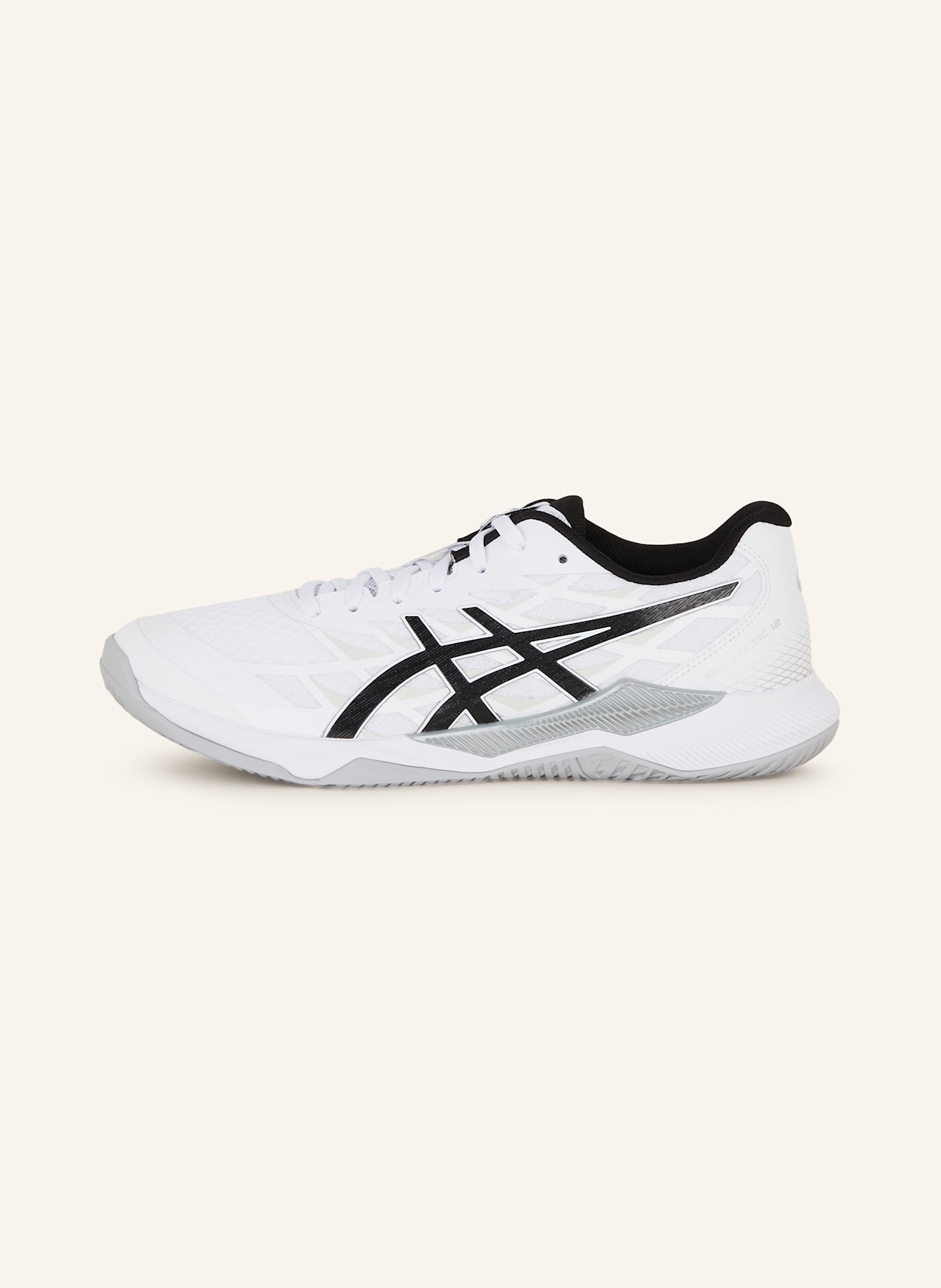 ASICS Indoorschuhe GEL-TACTIC 12: WEISS/ SCHWARZ