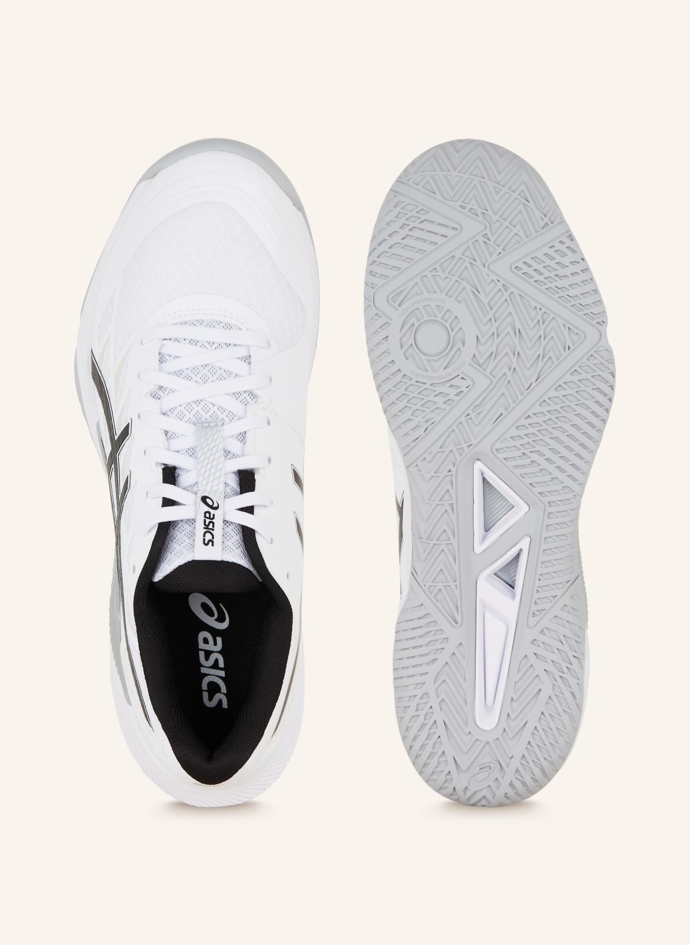ASICS Indoorschuhe GEL-TACTIC 12: WEISS/ SCHWARZ