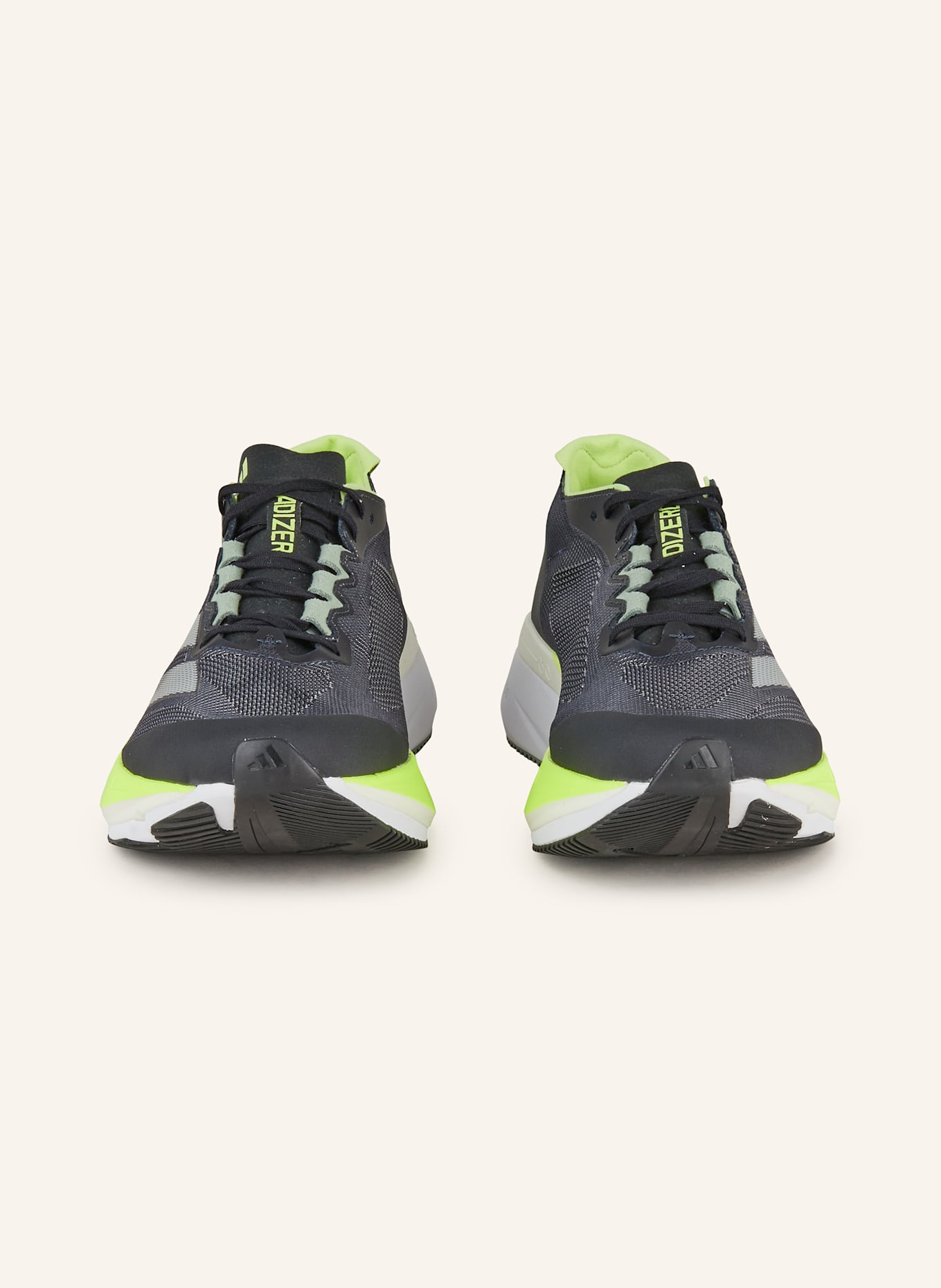 adidas Laufschuhe ADIZERO BOSTON 12: SCHWARZ/ NEONGELB
