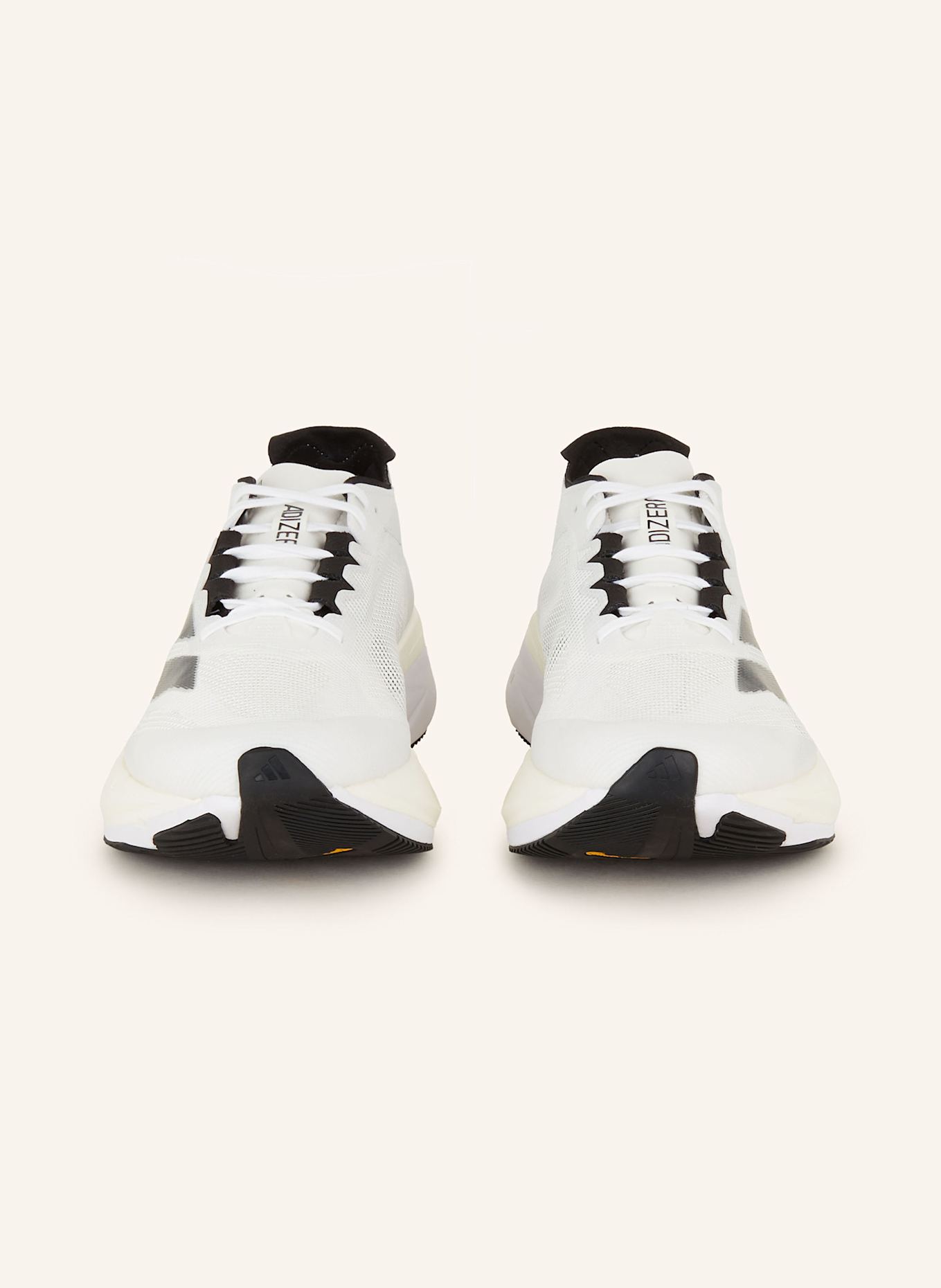 adidas Laufschuhe ADIZERO BOSTON 12: WEISS/ SCHWARZ
