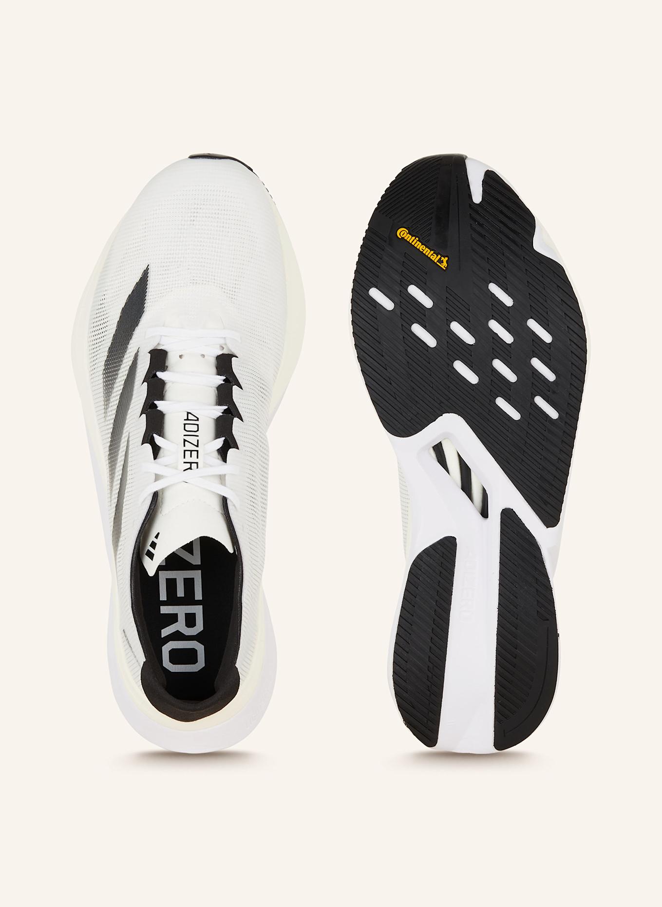adidas Laufschuhe ADIZERO BOSTON 12: WEISS/ SCHWARZ