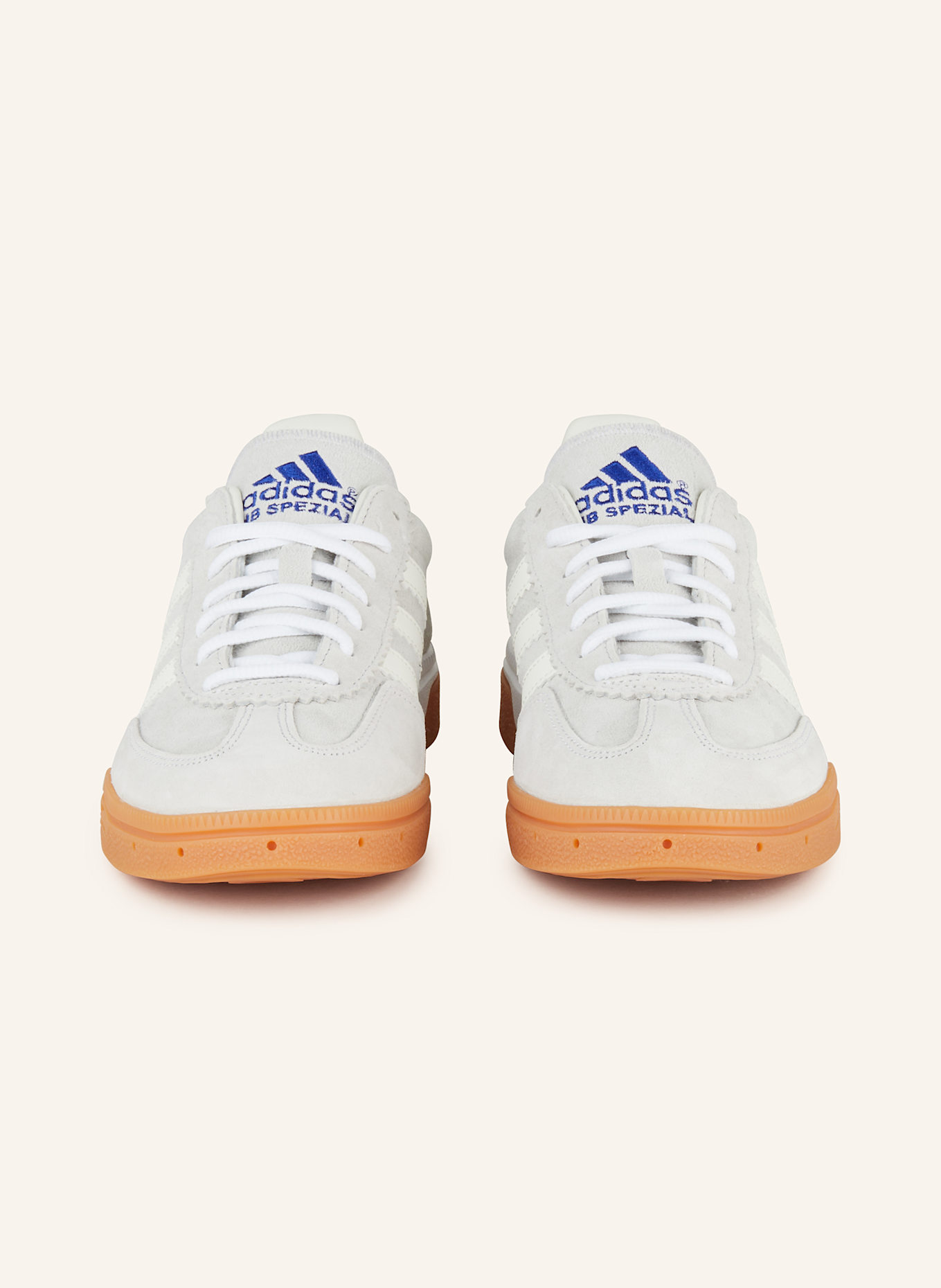 adidas Buty halowe HB SPEZIAL HANDBALL: JASNOCZARY / BIAŁY