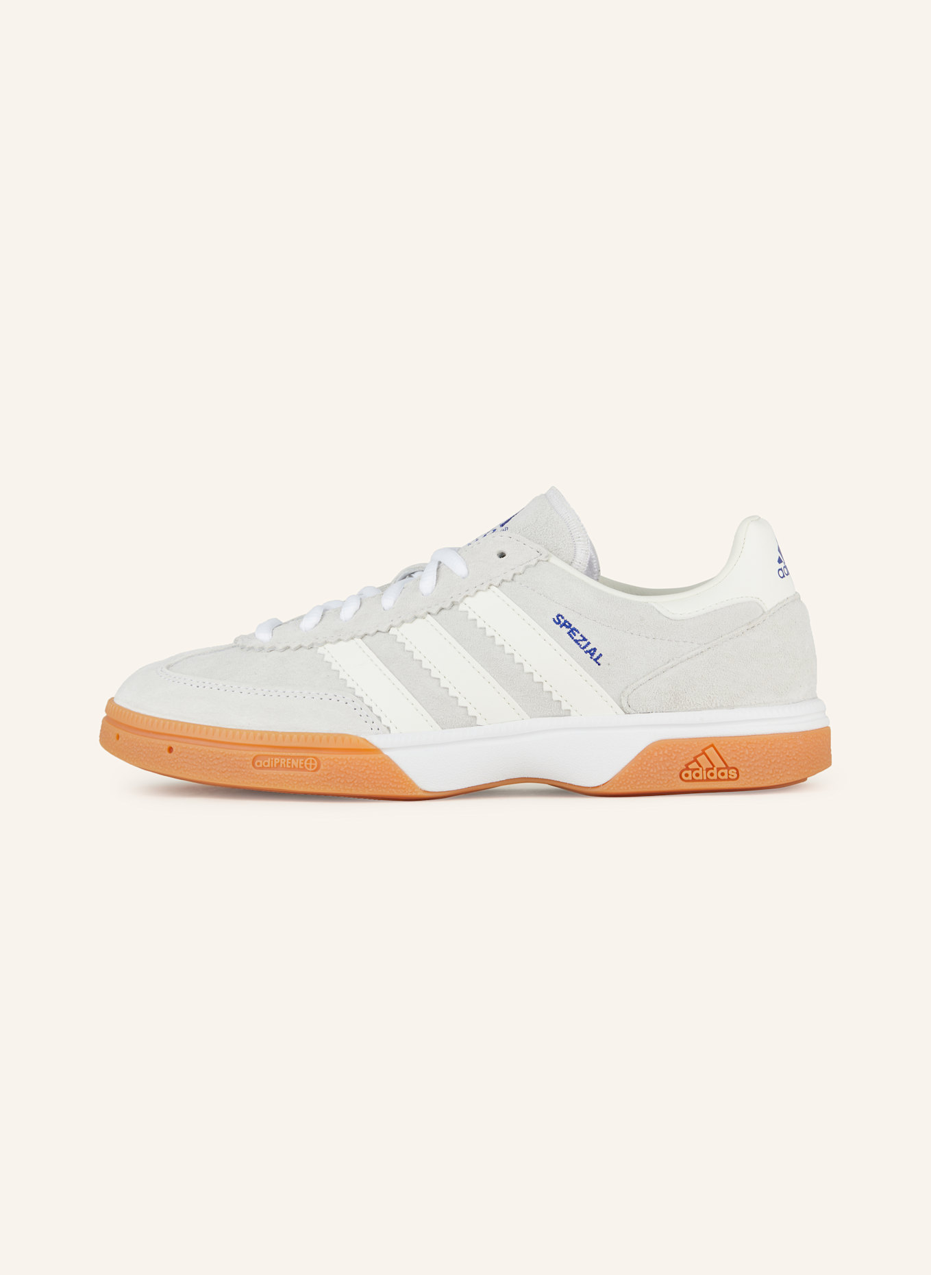 adidas Buty halowe HB SPEZIAL HANDBALL: JASNOCZARY / BIAŁY