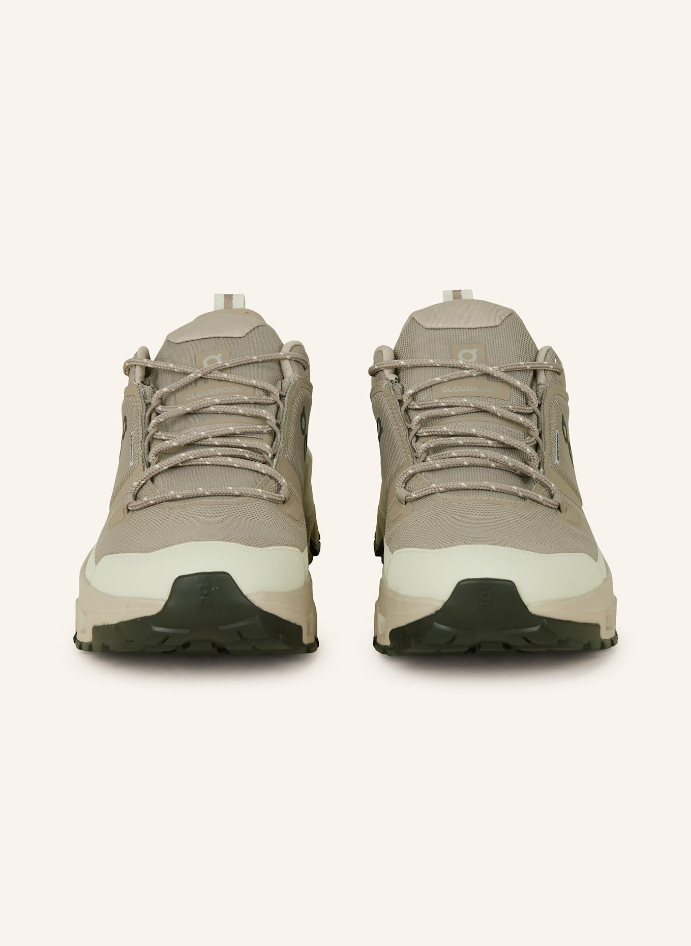 On Wanderschuhe CLOUDROCK LOW WP, Farbe: TAUPE (Bild 3)