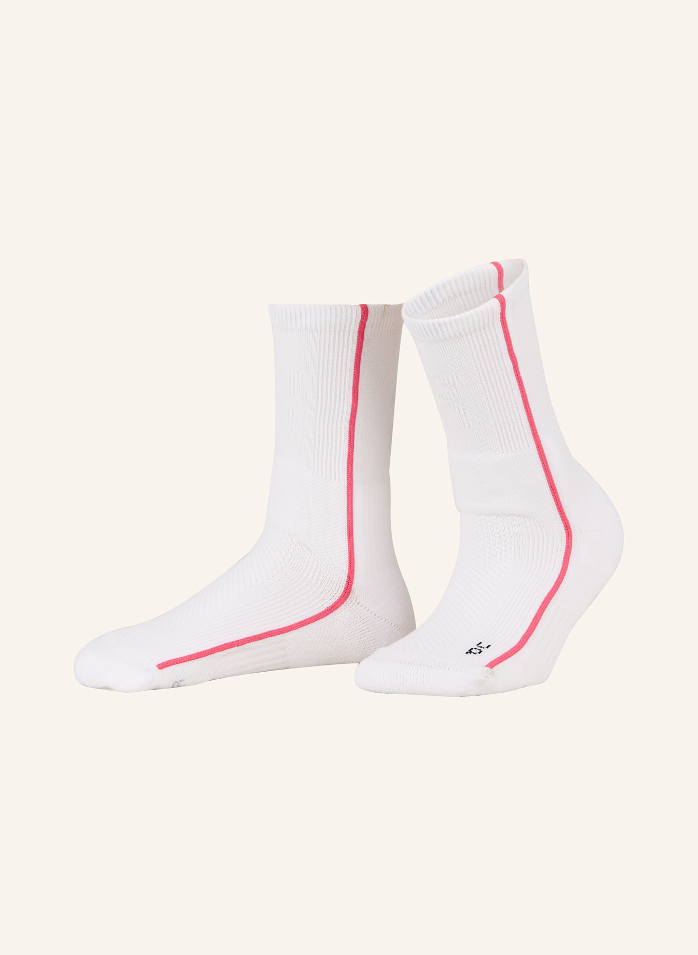 On Sportsocken COURT SOCK HIGH: 2626 WHITE | PINK