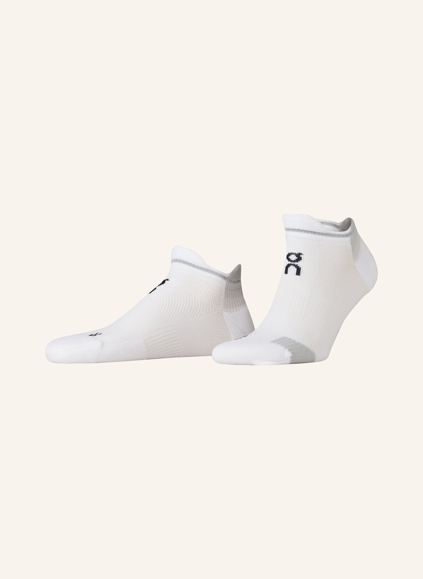 On Laufsocken PERFORMANCE RUN SOCK LOW, Farbe: 0813 WHITE | GLACIER (Bild 1)
