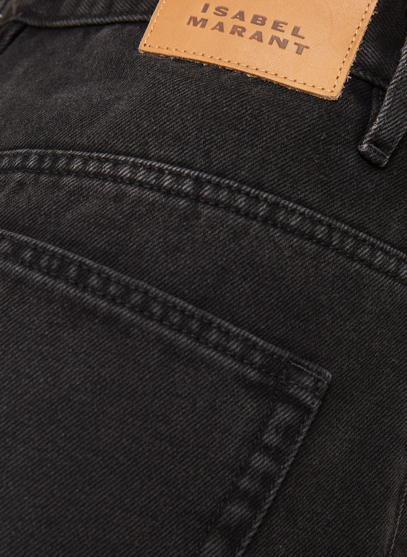 ISABEL MARANT Jeansshorts LESIA: 02FK FADED BLACK