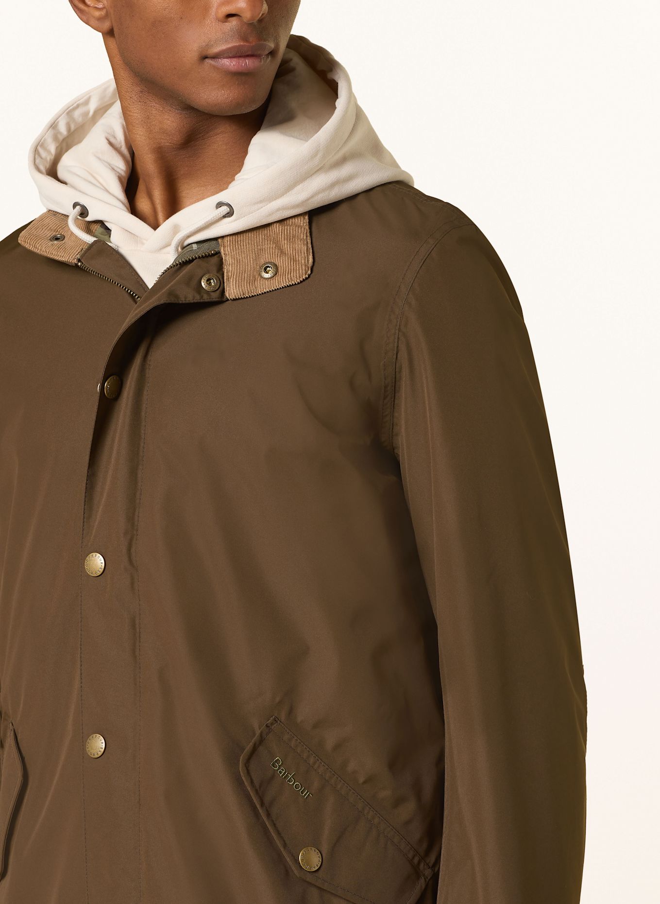 Barbour Kurtka SPOONBILL: OLIWKOWY
