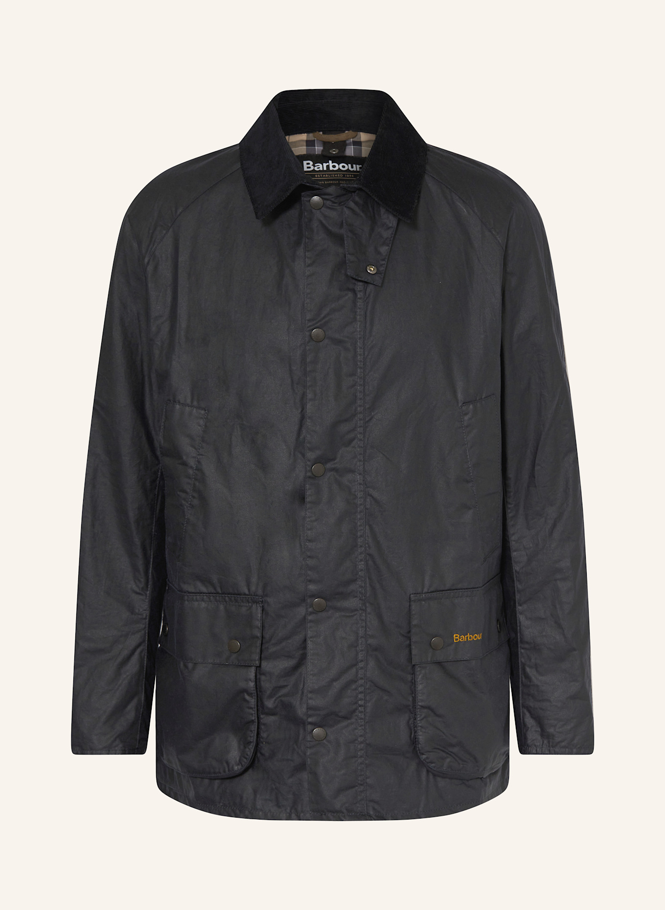 Barbour Fieldjacket ASHBY: DUNKELBLAU