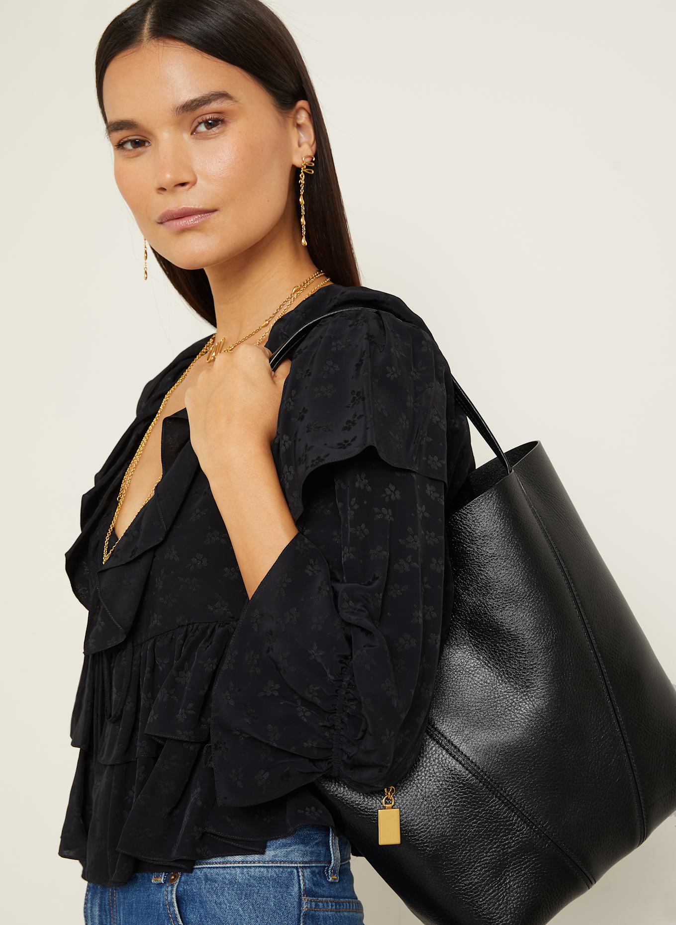 Chloé Shopper SPIN: BLACK
