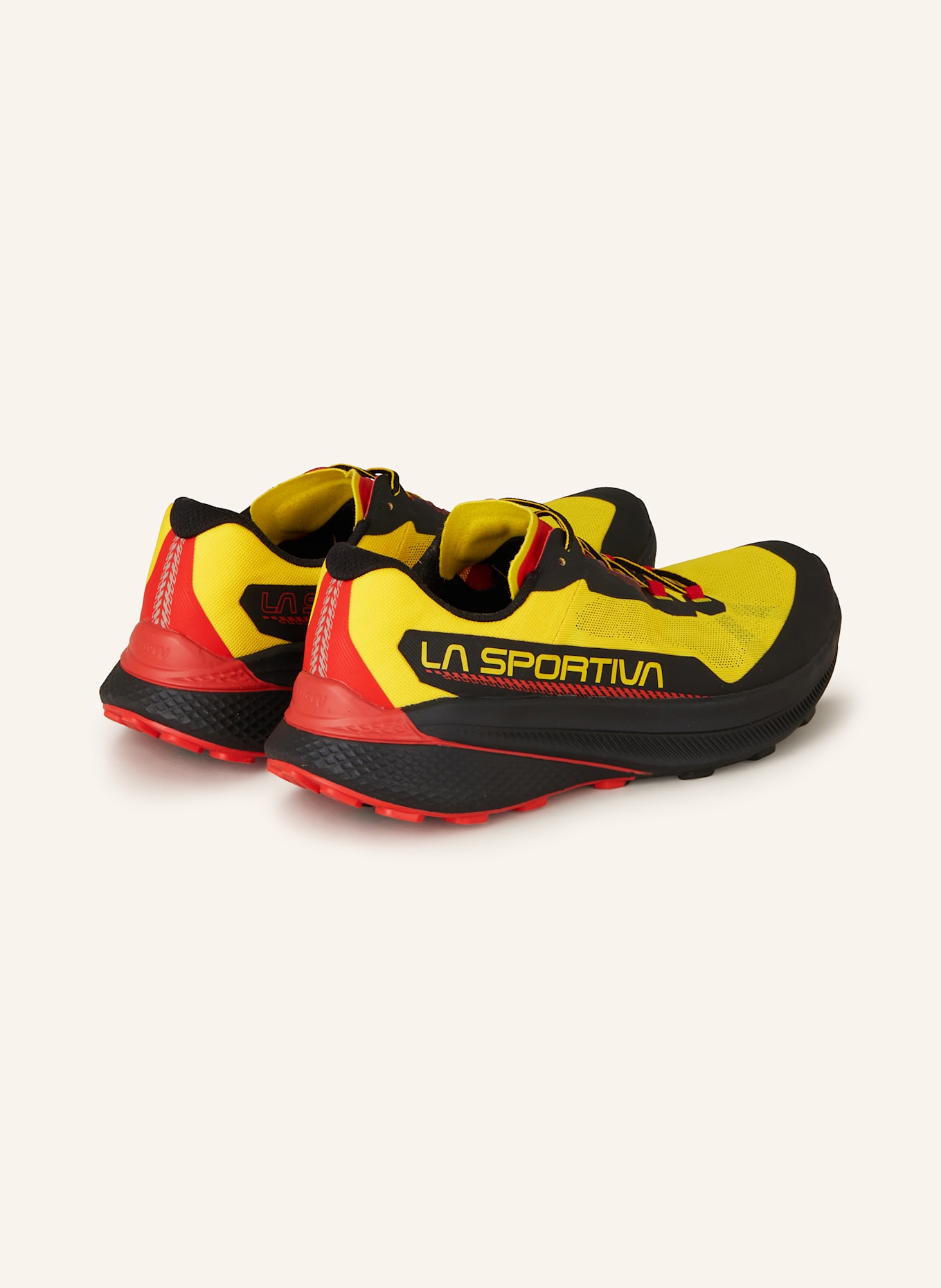 LA SPORTIVA Trail running shoes PRODIGIO: BLACK / DARK YELLOW / RED