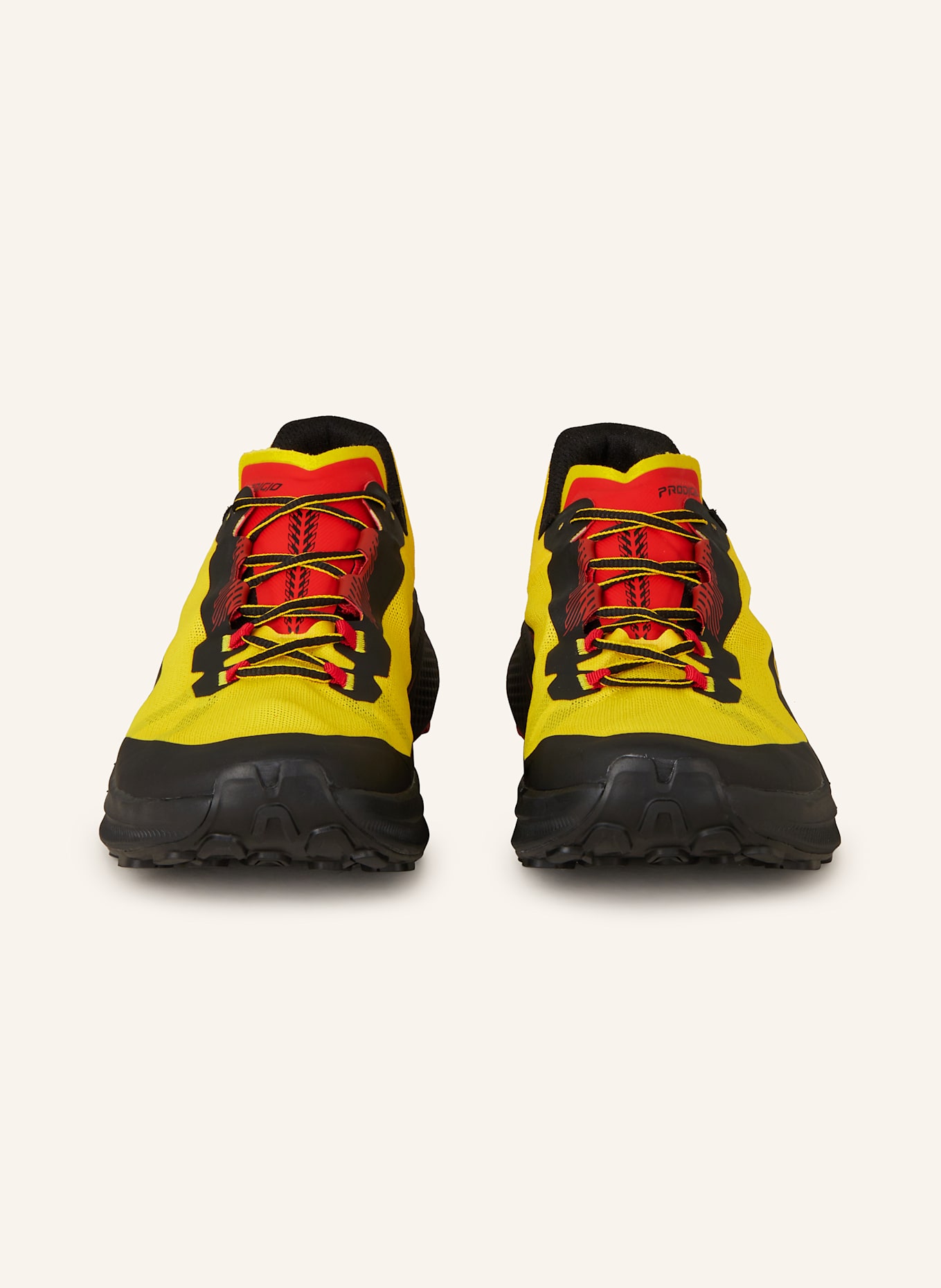 LA SPORTIVA Trail running shoes PRODIGIO: BLACK / DARK YELLOW / RED