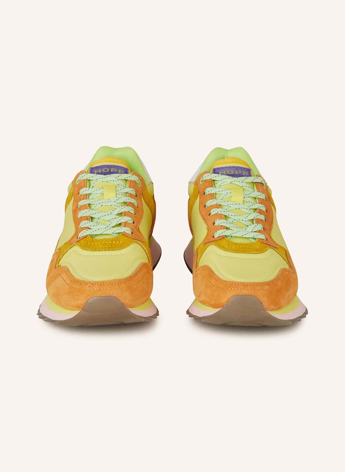 HOFF Sneaker NAIROBI: HELLGRÜN/ HELLLILA
