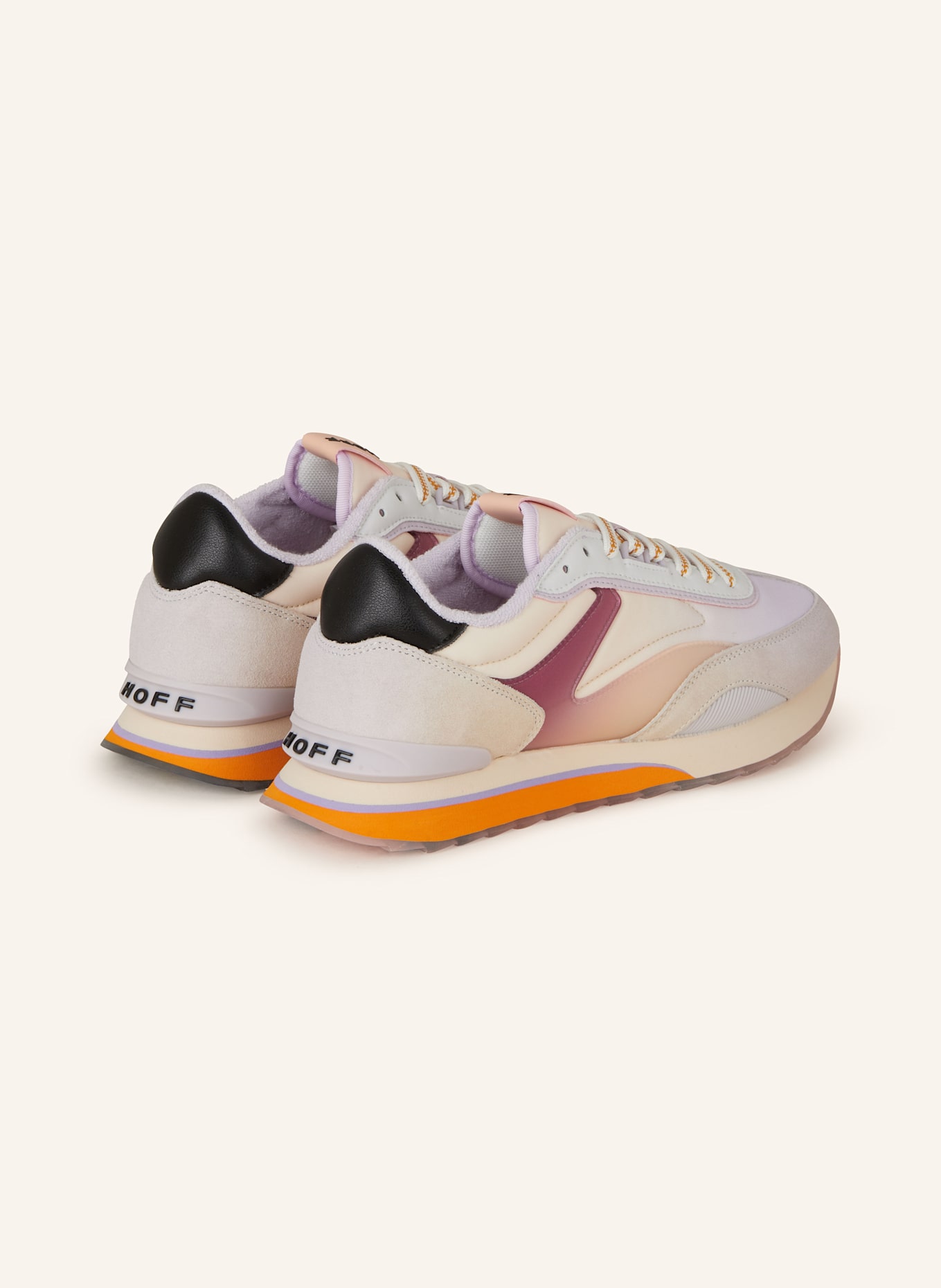 HOFF Sneaker CAT: ECRU / HELLLILA / ALTROSA