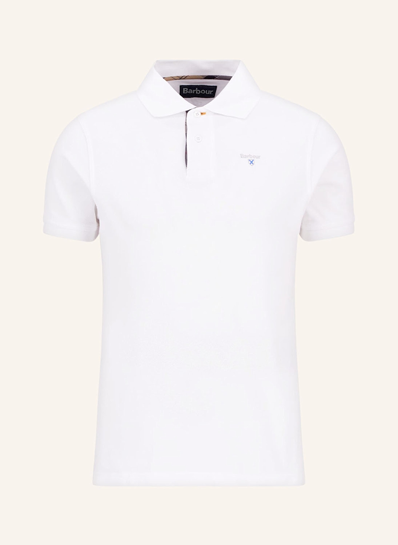 Barbour Piqué polo shirt: WHITE