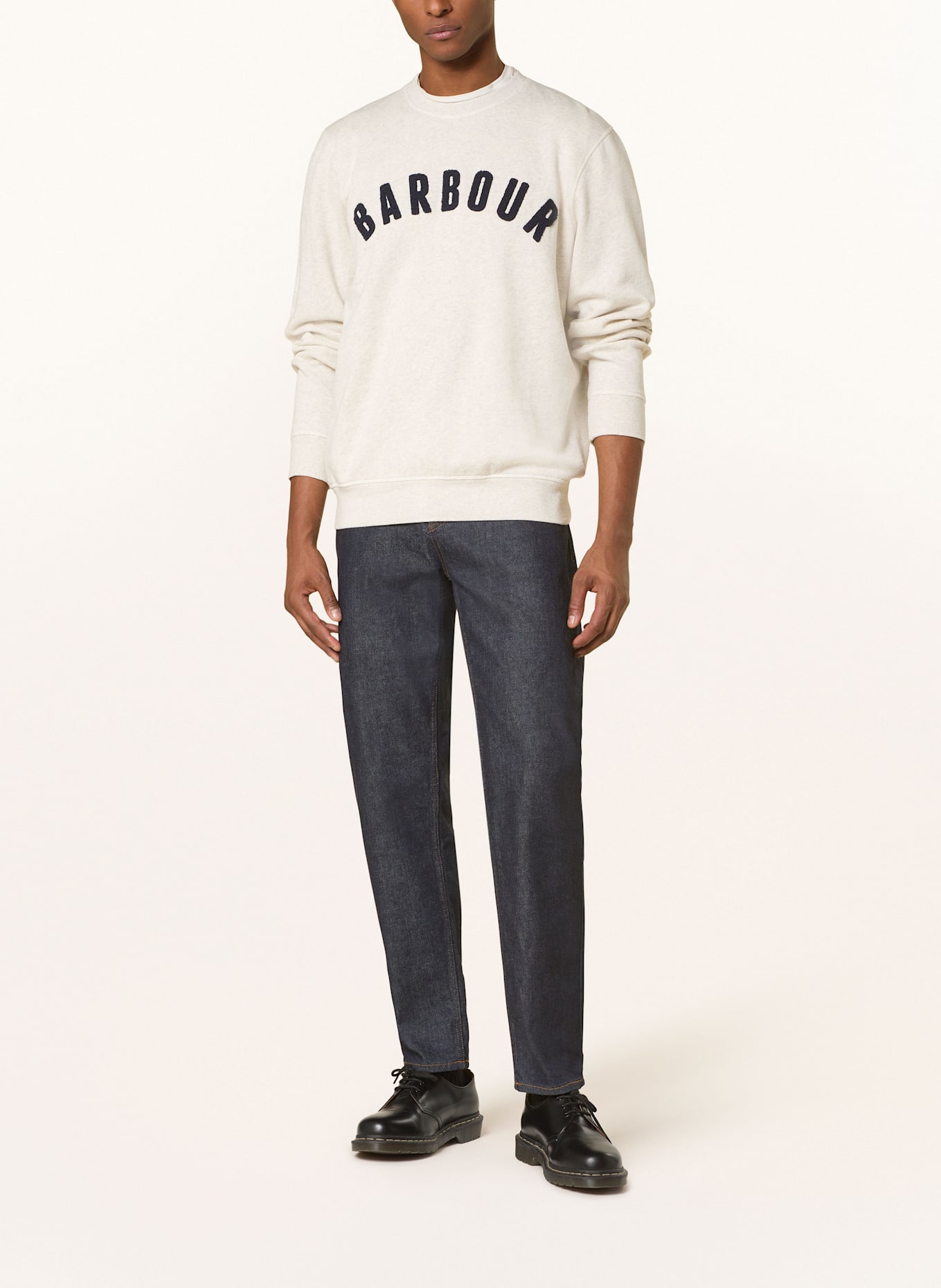 Barbour Sweatshirt PREP, Farbe: ECRU (Bild 2)