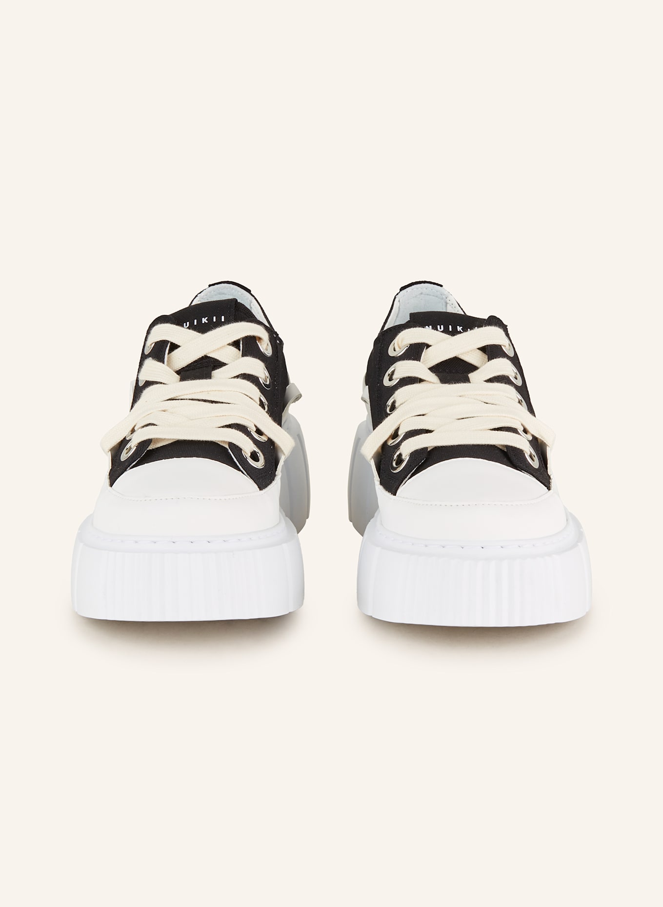 INUIKII Sneakersy MATILDA CANVAS LOW: ČERNÁ
