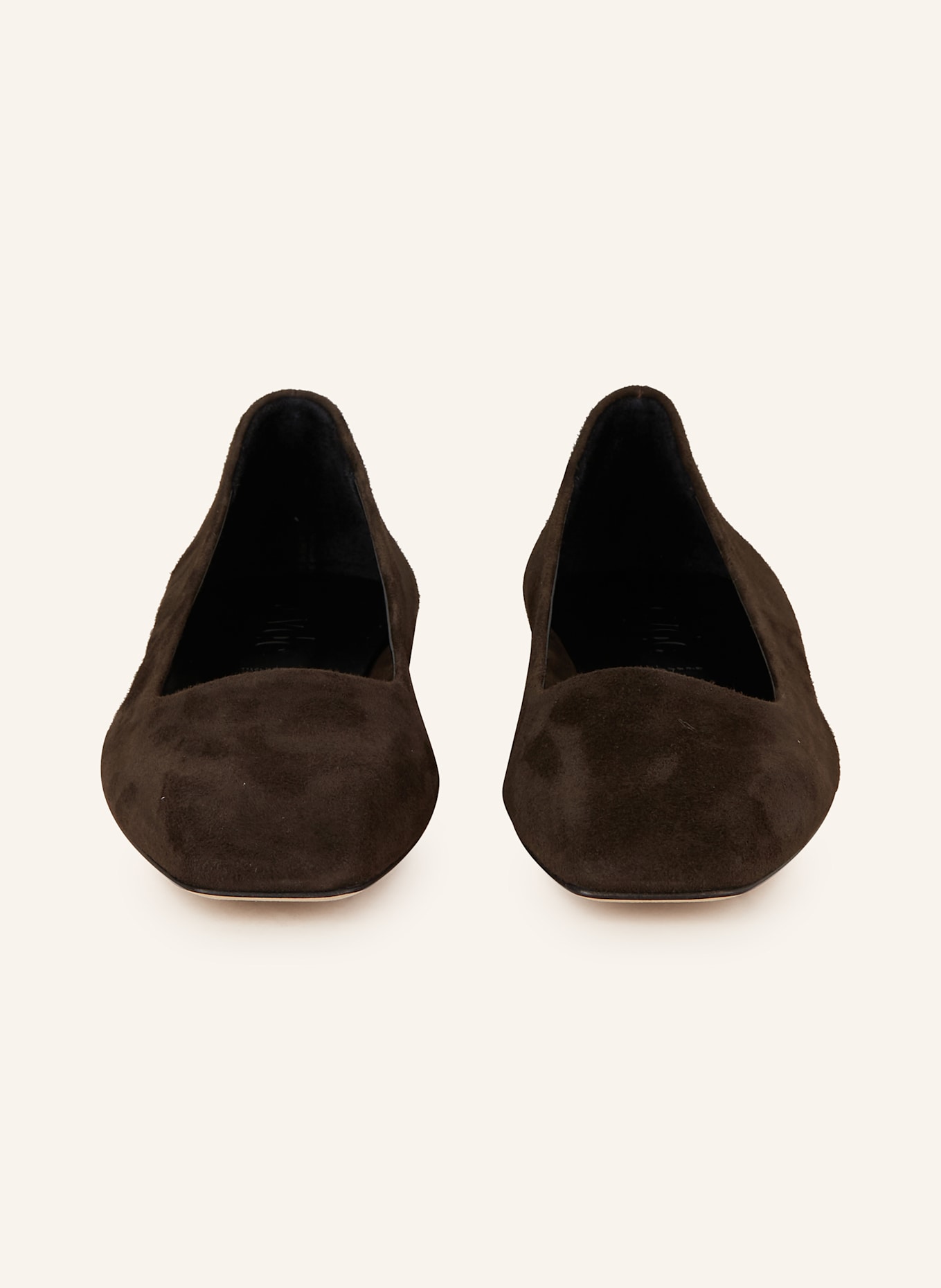 Aeyde Ballet flats IDA: DARK BROWN
