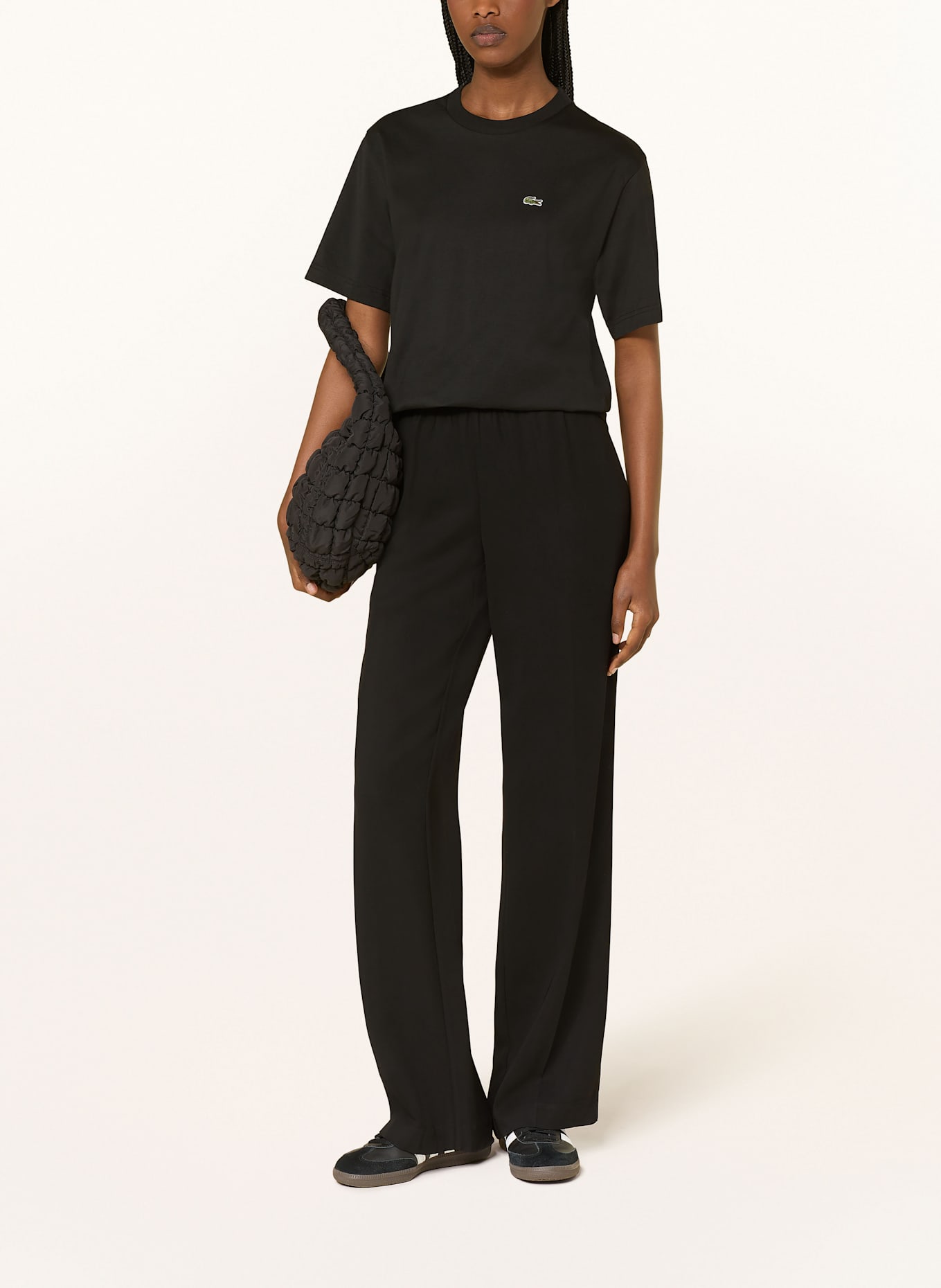 LACOSTE T-Shirt: SCHWARZ