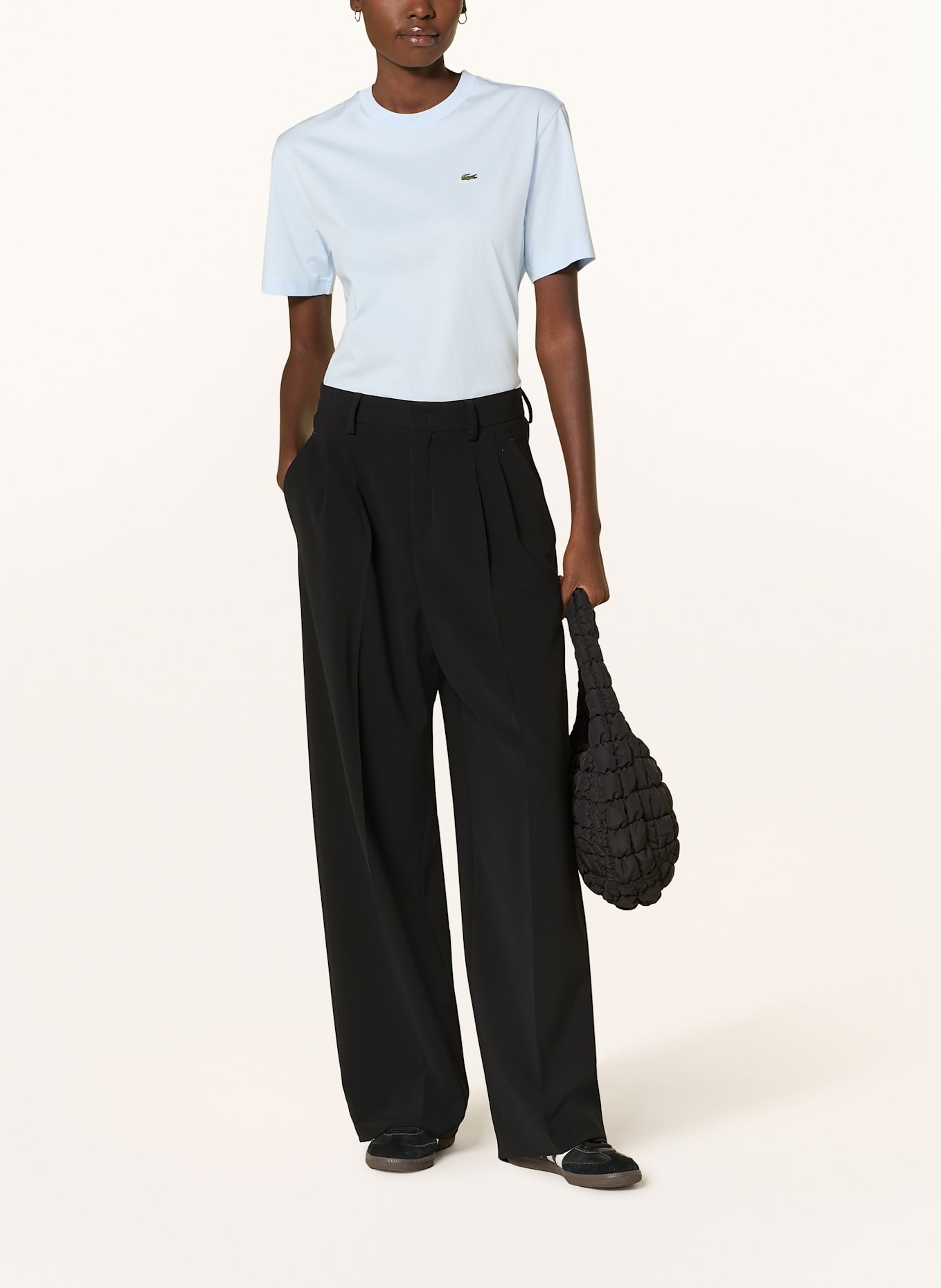 LACOSTE T-Shirt: HELLBLAU