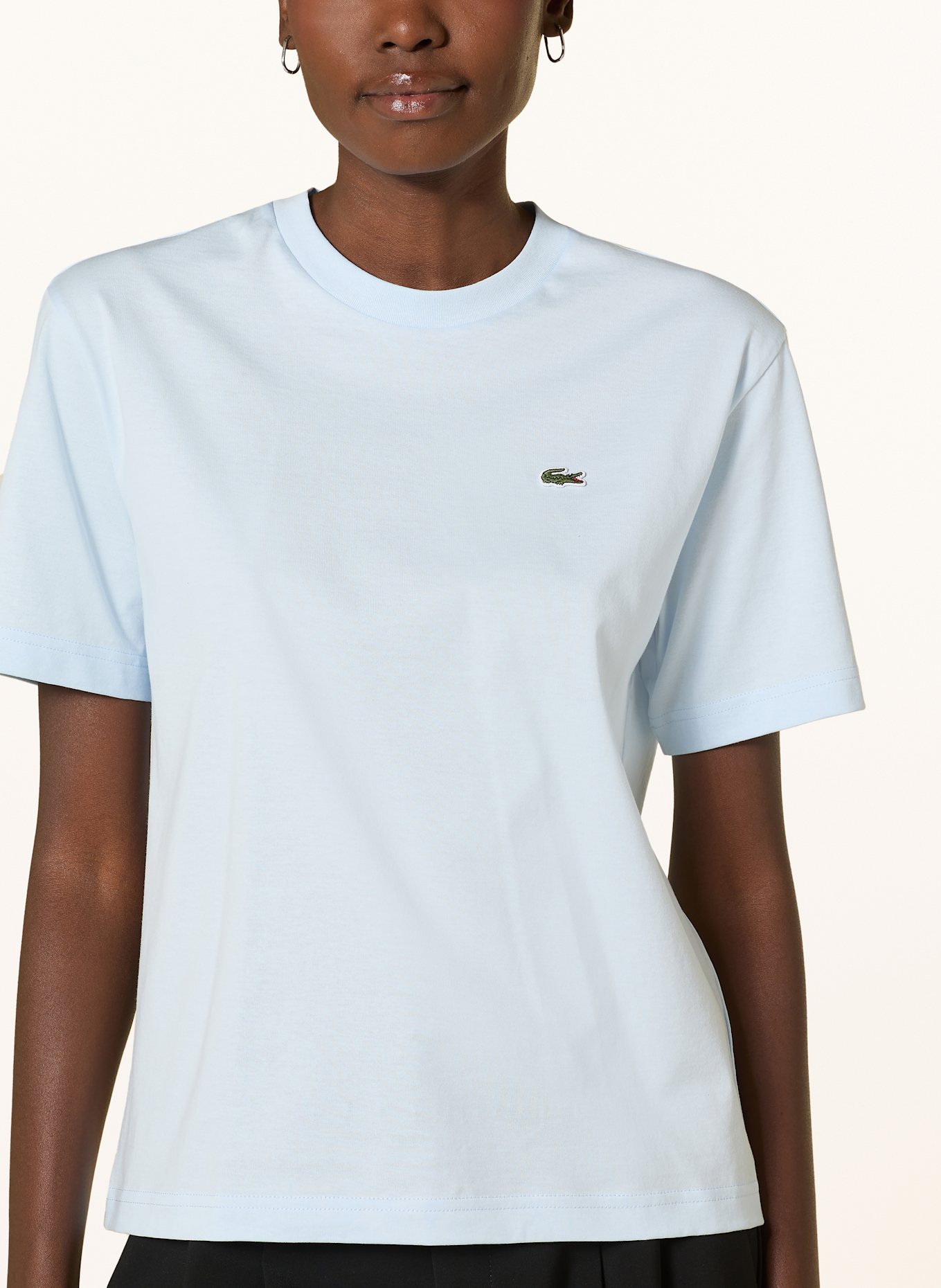 LACOSTE T-Shirt: HELLBLAU