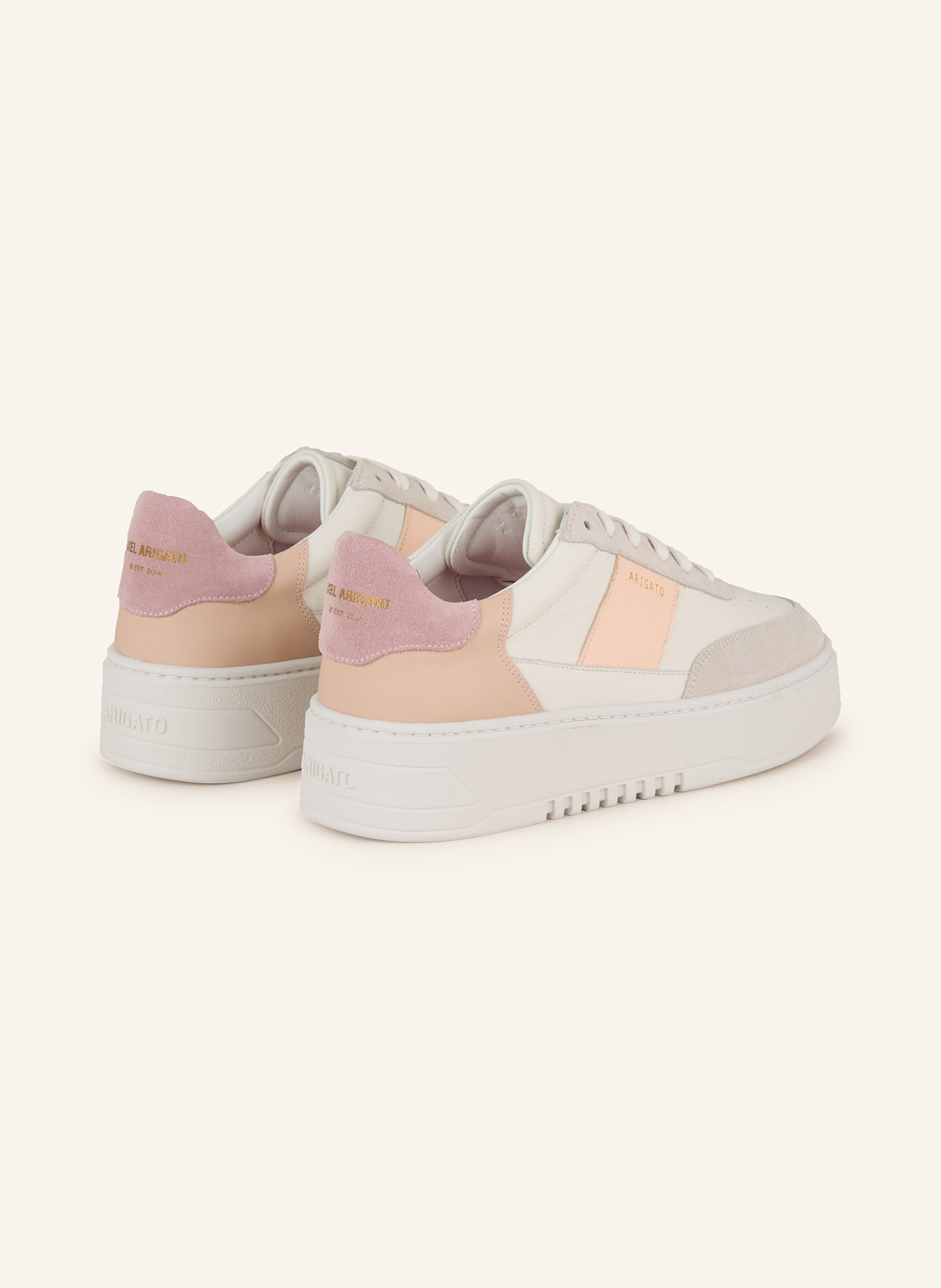 AXEL ARIGATO Sneaker ORBIT VINTAGE: WEISS/ HELLGRAU/ HELLROSA