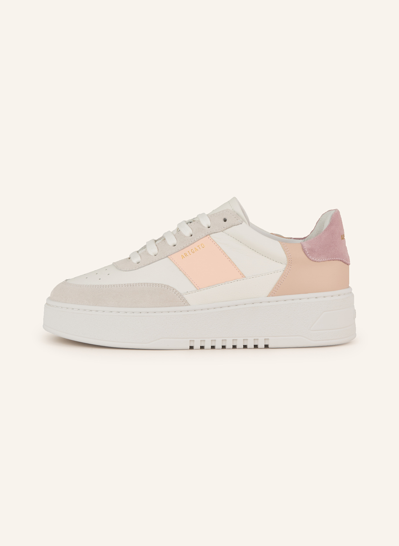 AXEL ARIGATO Sneaker ORBIT VINTAGE: WEISS/ HELLGRAU/ HELLROSA