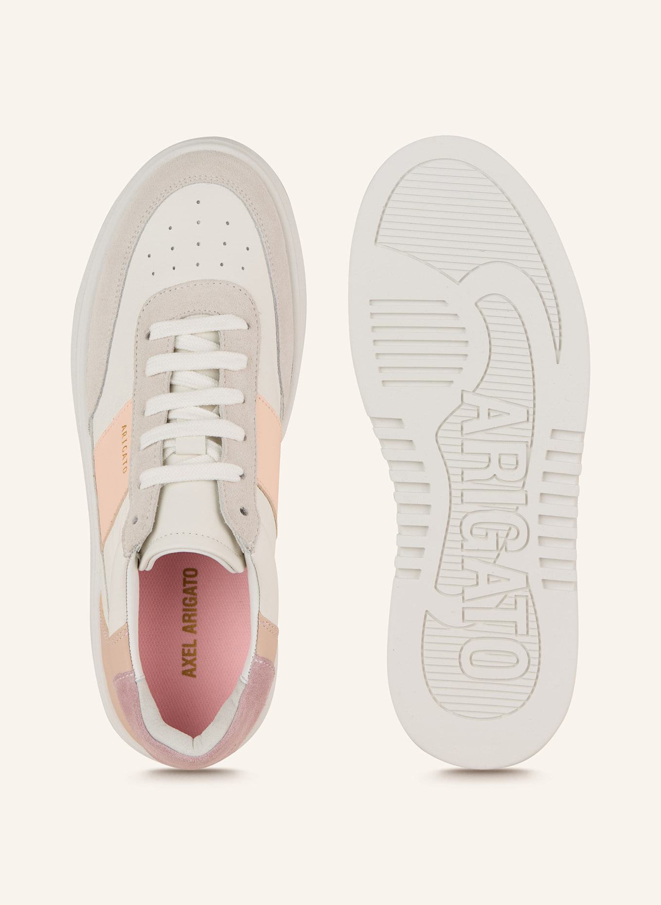 AXEL ARIGATO Sneaker ORBIT VINTAGE: WEISS/ HELLGRAU/ HELLROSA