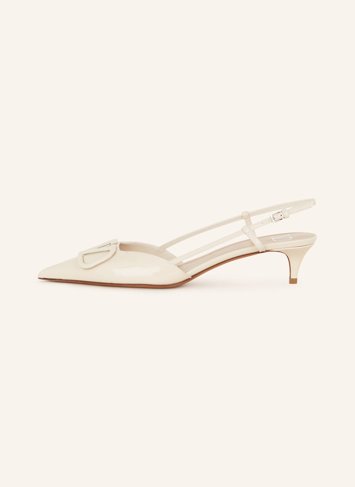 VALENTINO GARAVANI Slingpumps: ECRU