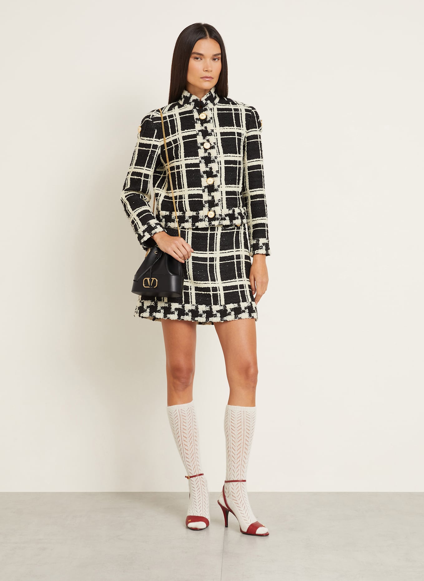 VALENTINO GARAVANI Pouch bag VLOGO SIGNATURE: BLACK