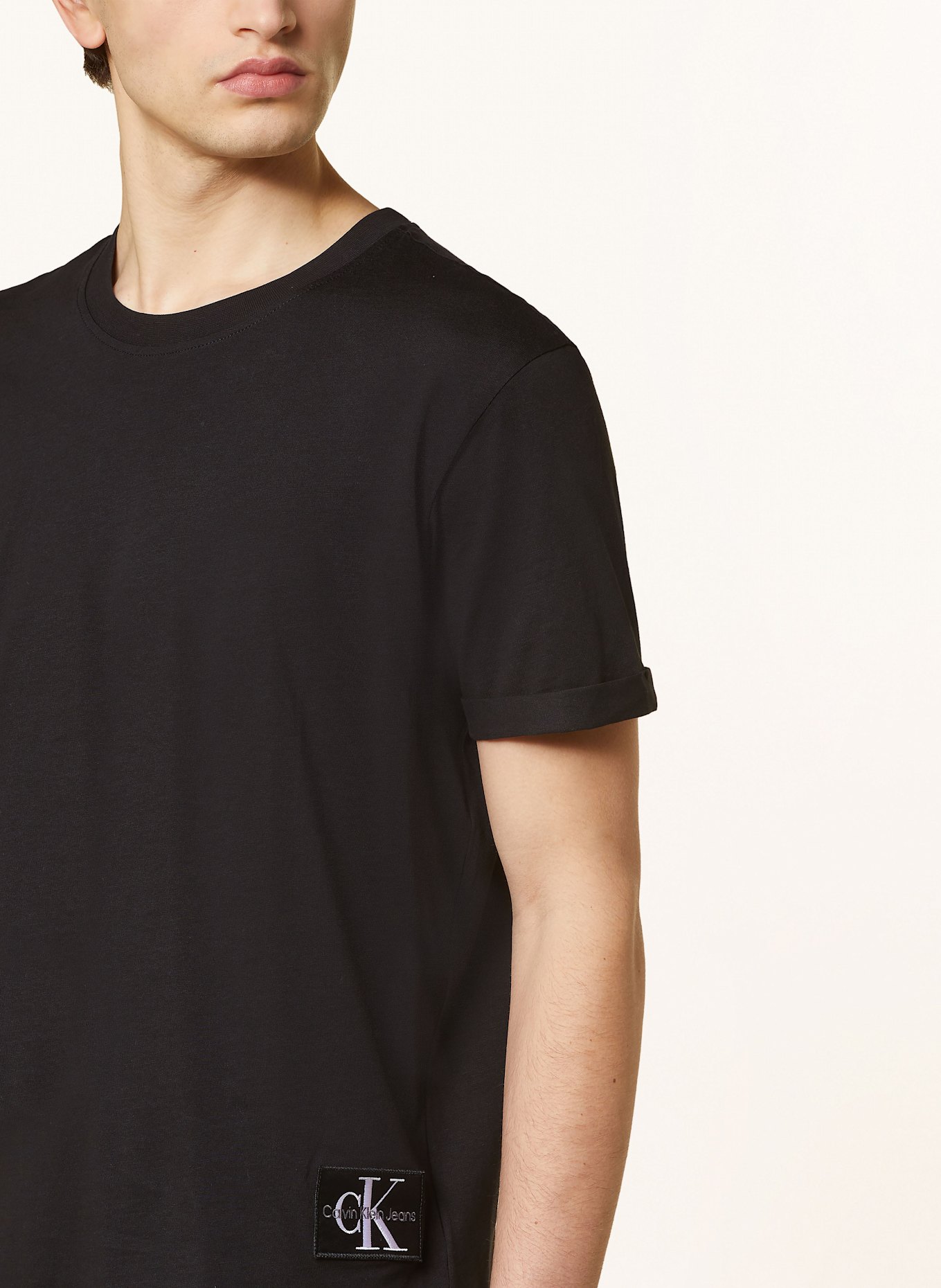 Calvin Klein Jeans T-Shirt: SCHWARZ