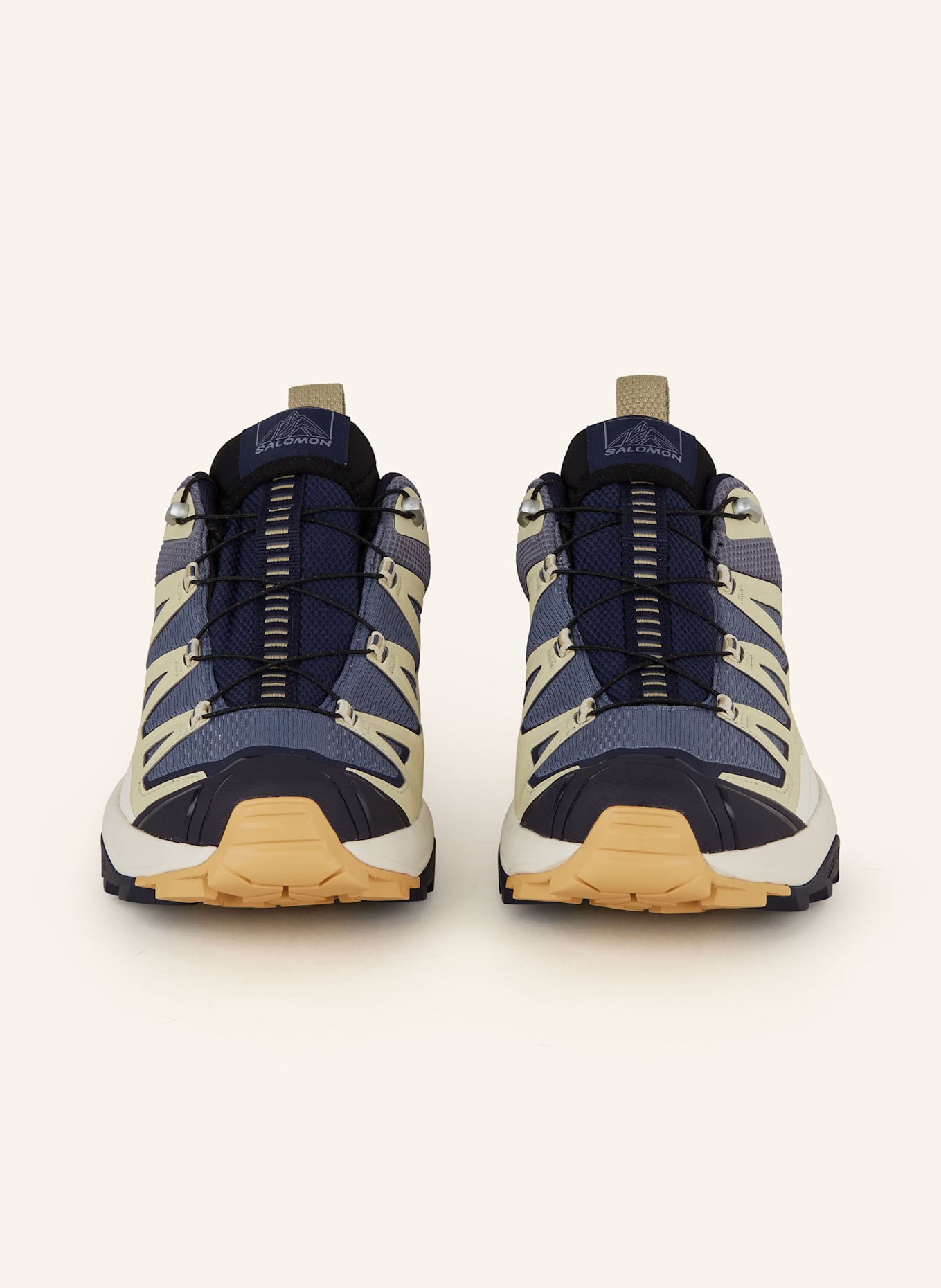 SALOMON Wanderschuhe X ULTRA 360 EDGE GTX: OLIV / DUNKELBLAU