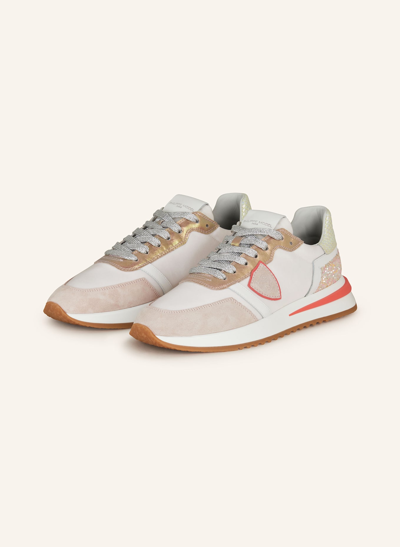 PHILIPPE MODEL Sneaker TROPEZ 2.1: HELLROSA/ ROSÉ