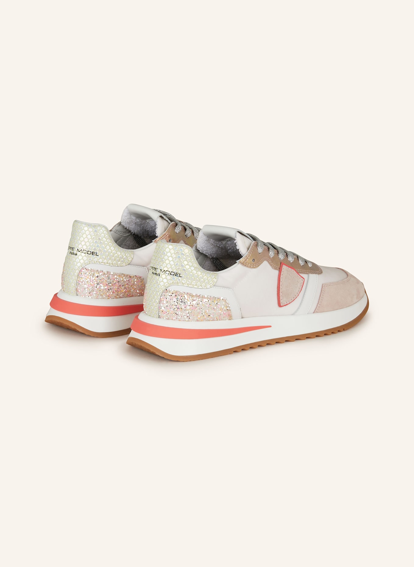 PHILIPPE MODEL Sneaker TROPEZ 2.1: HELLROSA/ ROSÉ