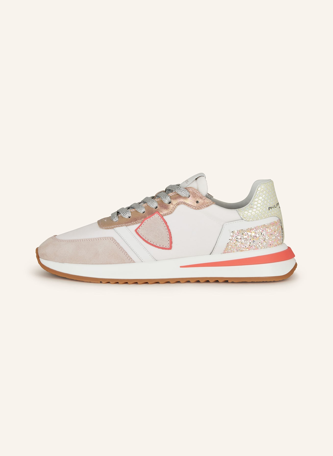 PHILIPPE MODEL Sneaker TROPEZ 2.1: HELLROSA/ ROSÉ