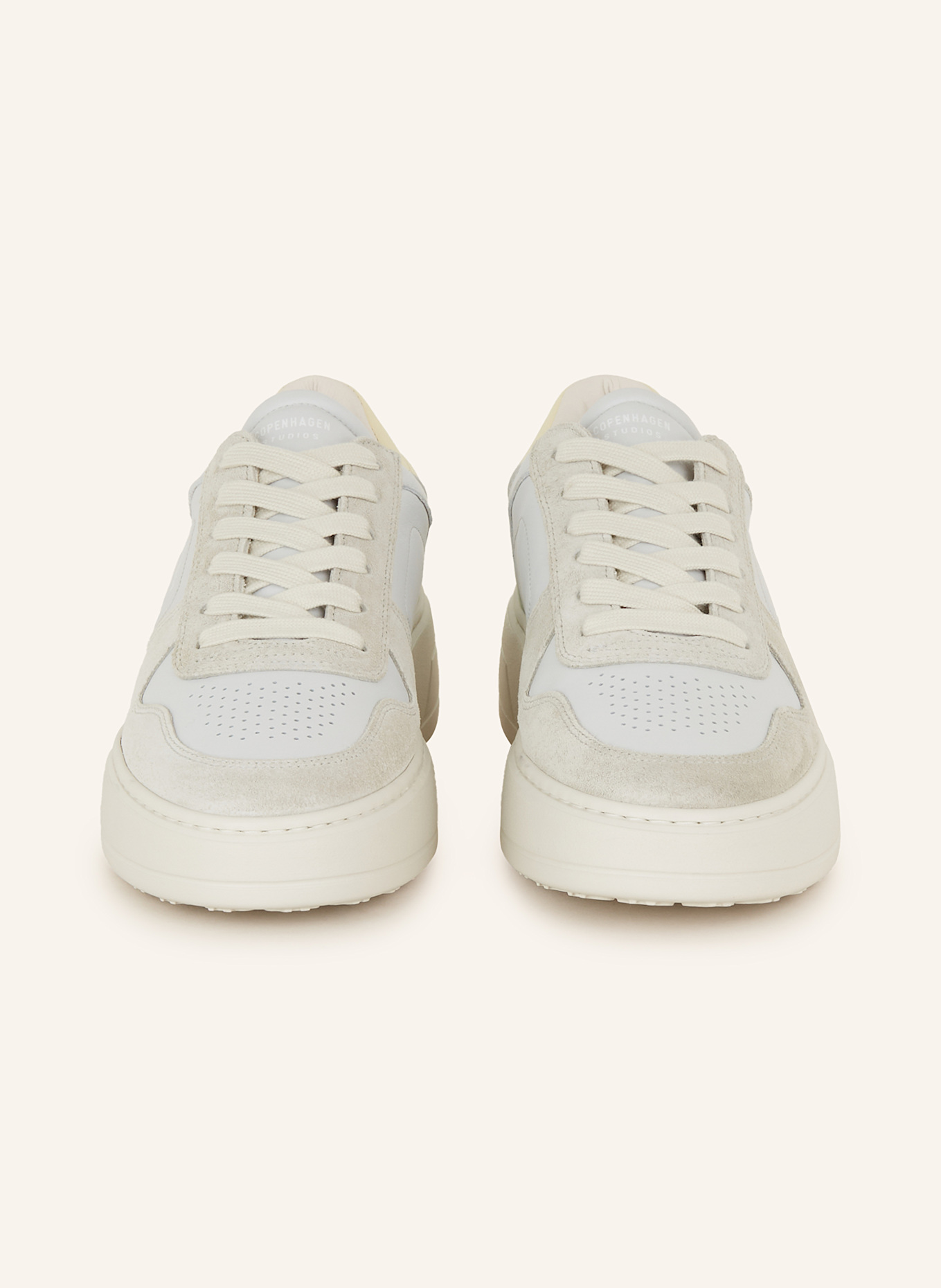 COPENHAGEN Sneaker CPH75: HELLGRAU/ GRAU/ HELLGRÜN