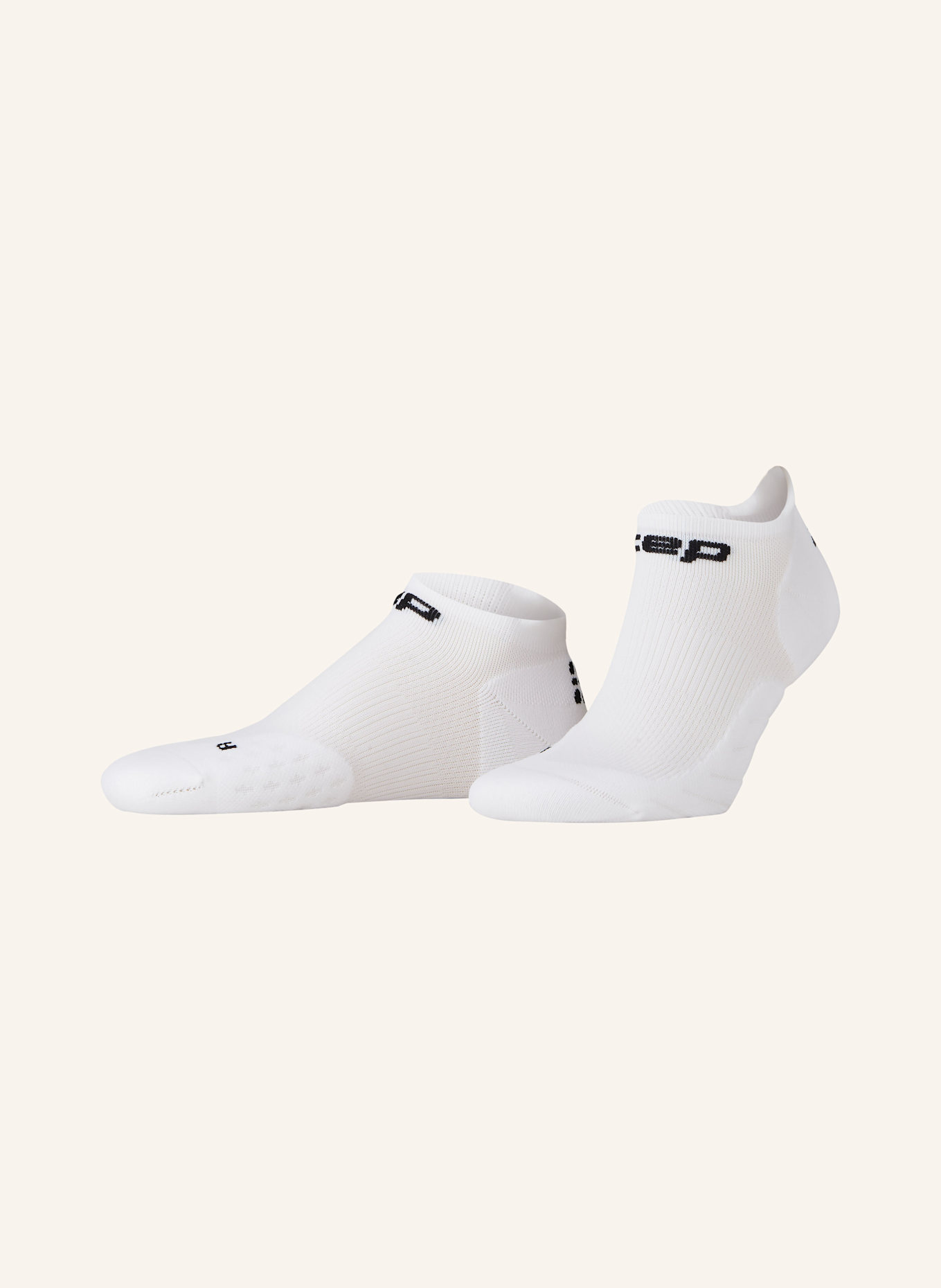 cep Laufsocken CORE RUN COMPRESSION SOCKS NO SHOW: 350 white