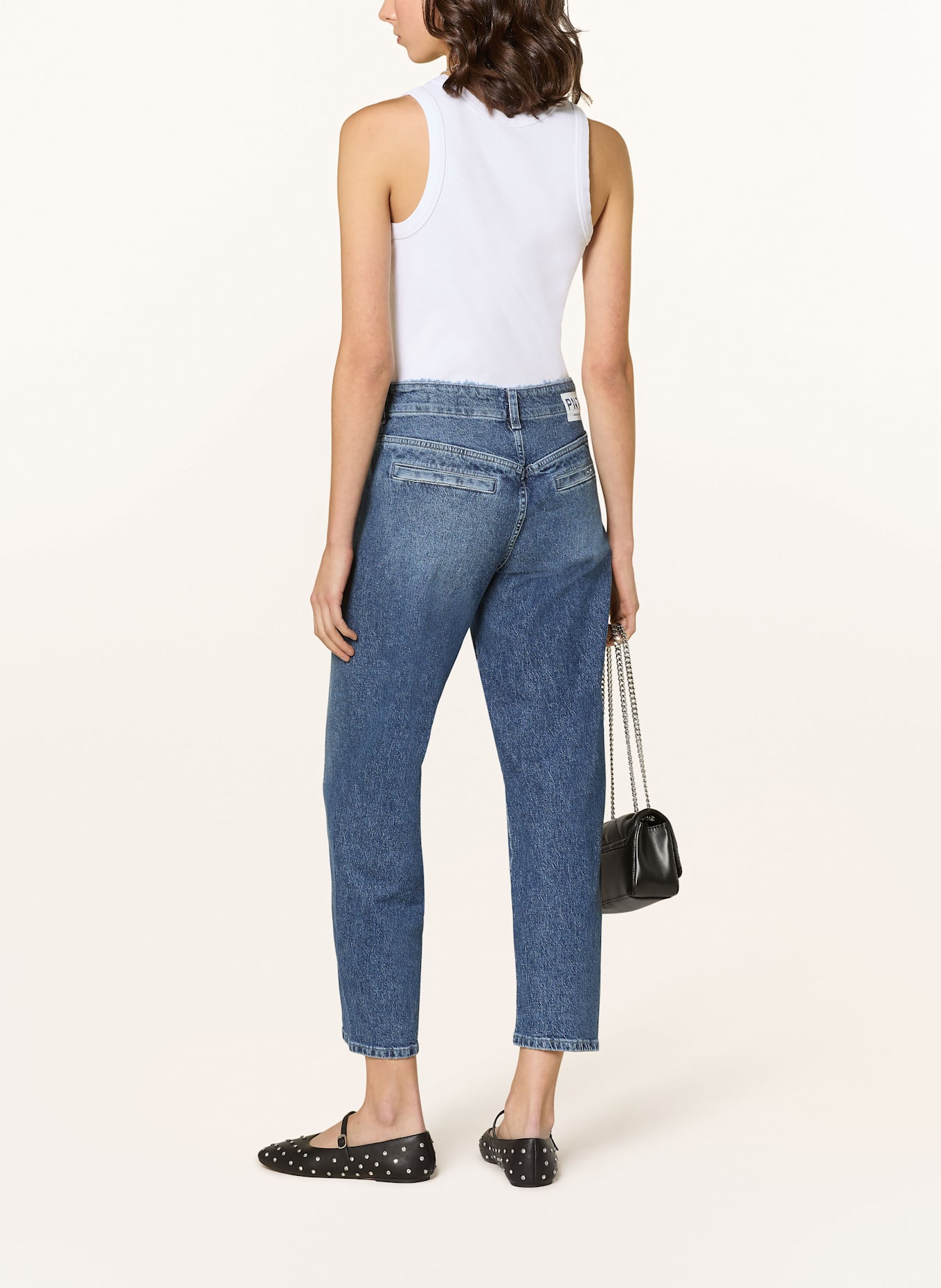 PNTS 7/8-Jeans THE O SHAPE: 24 faded indigo