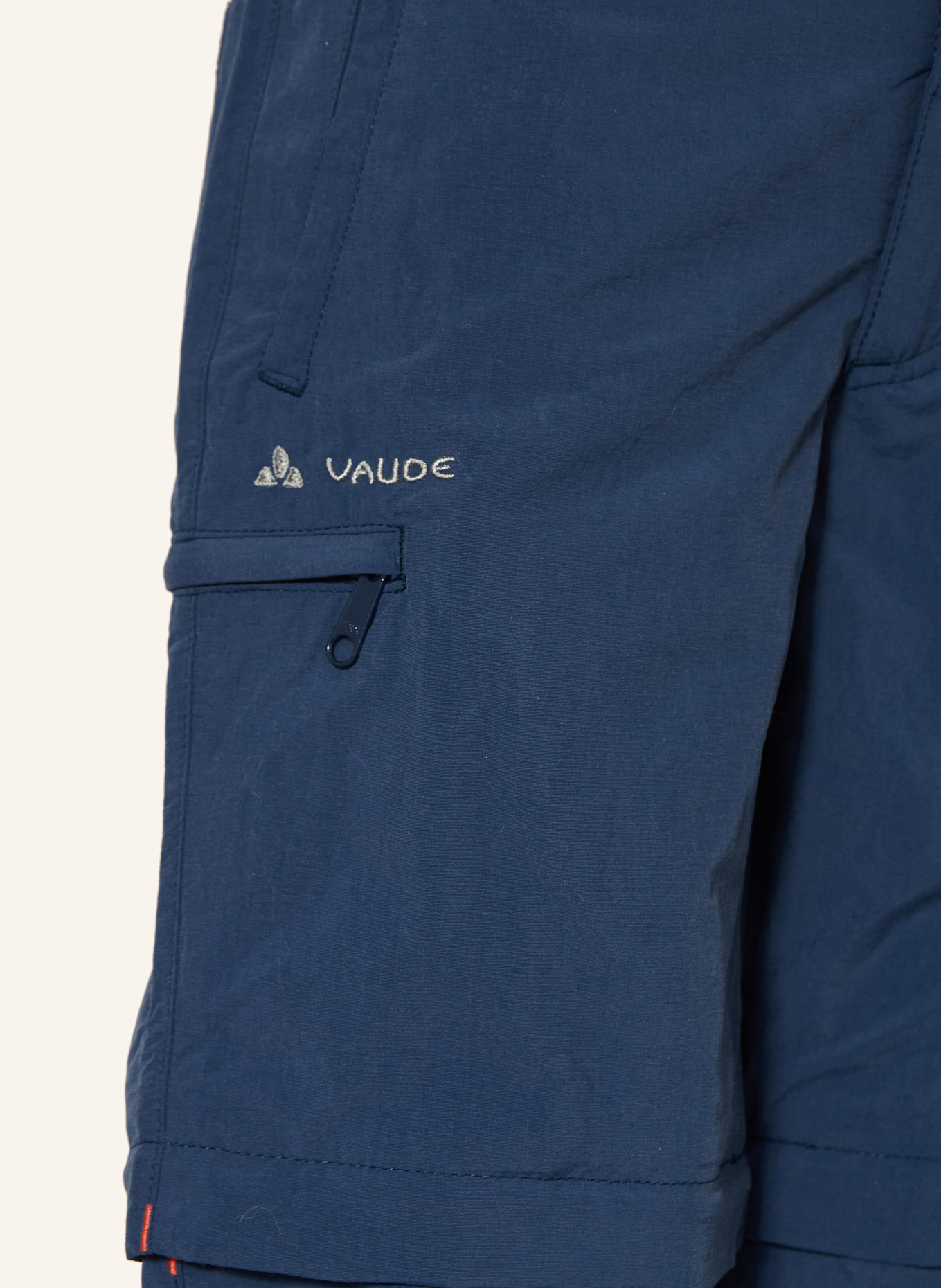 VAUDE Zipp-off-Hose DETECTIVE ANTIMOS: DUNKELBLAU