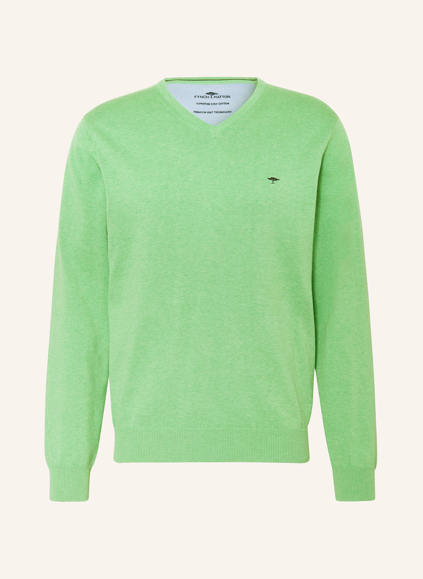 FYNCH-HATTON Pullover: GRÜN