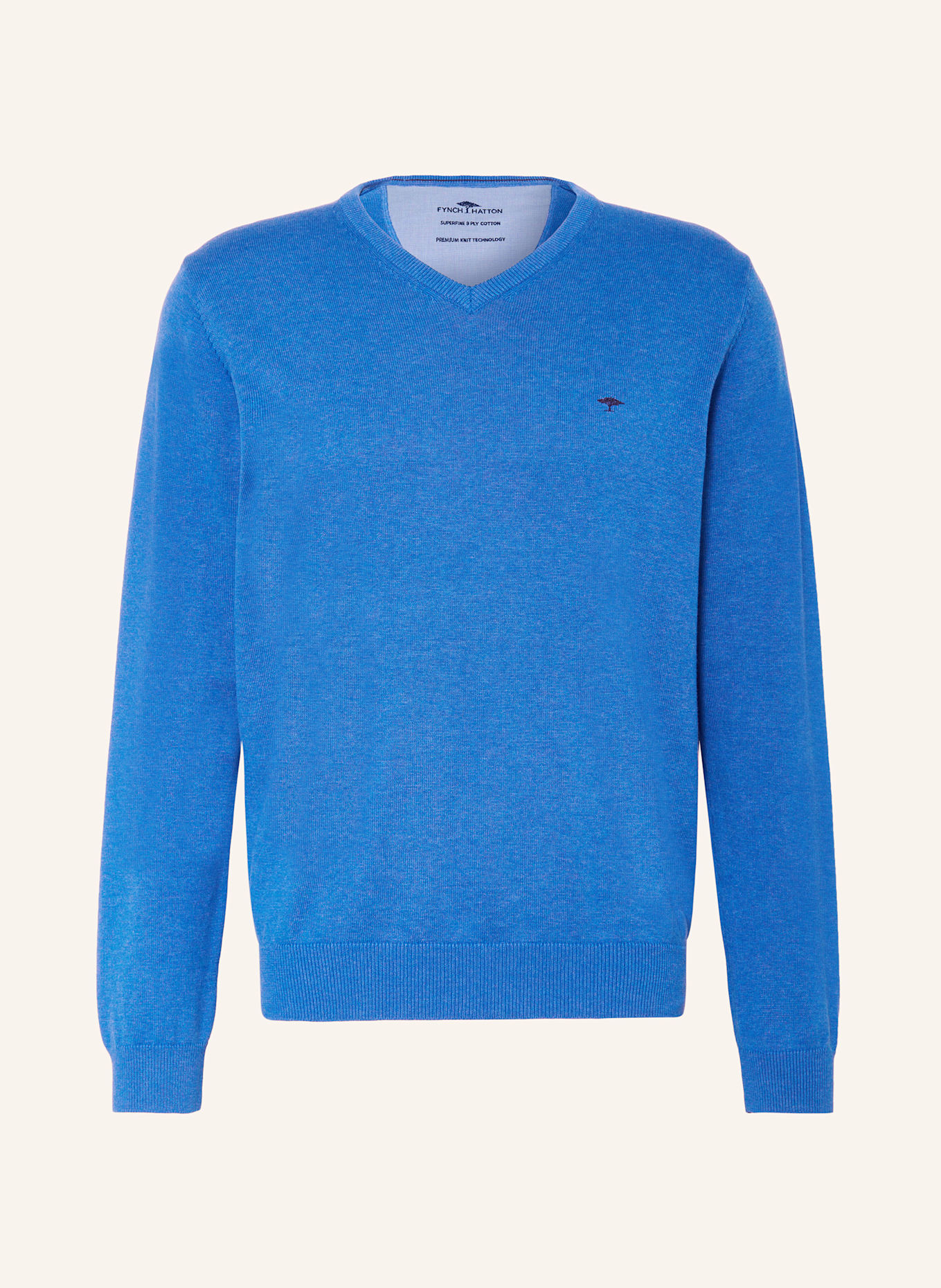 FYNCH-HATTON Pullover: BLAU