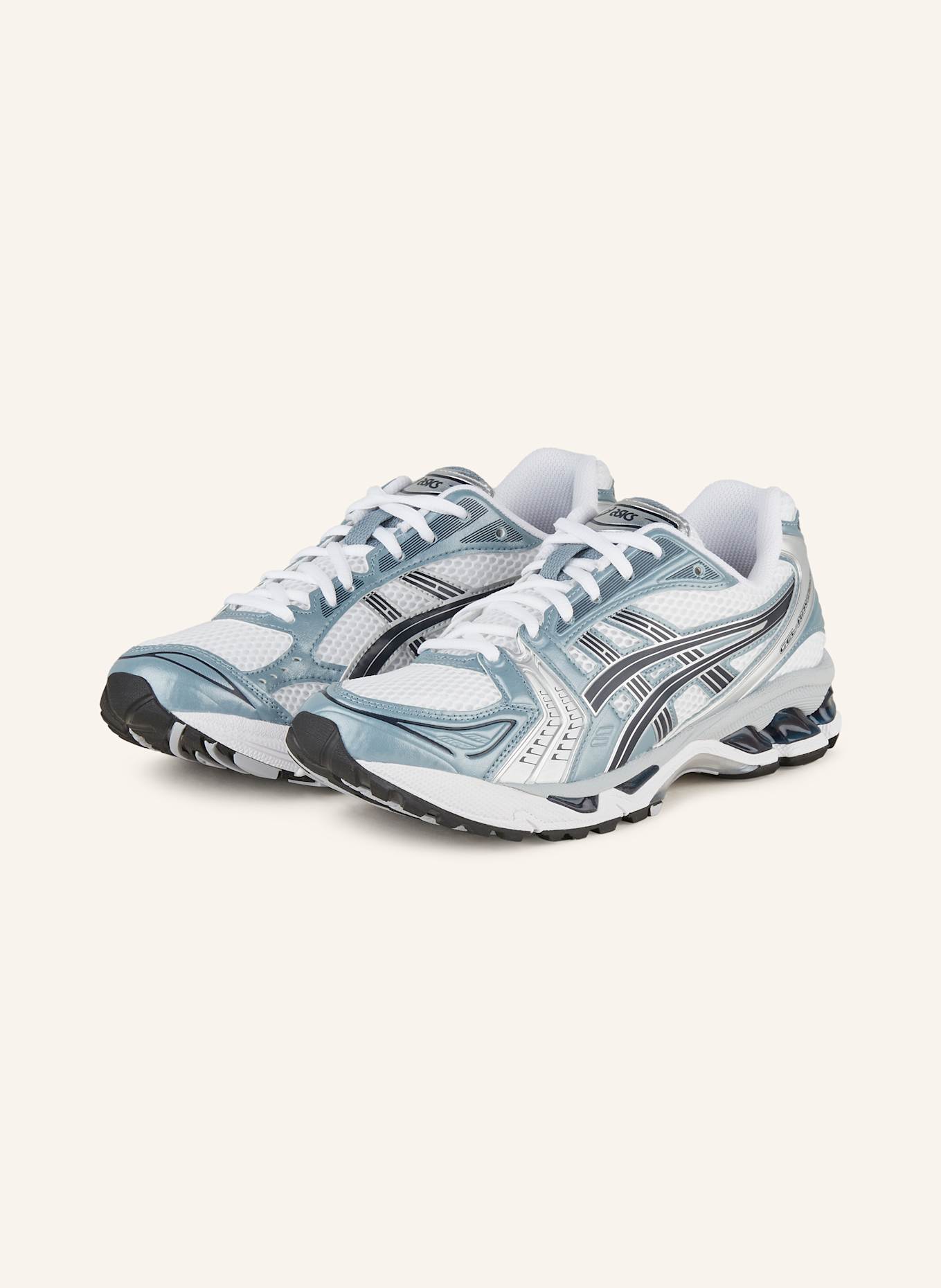 ASICS Sneakers GEL KAYANO 14 in white blue gray dark blue