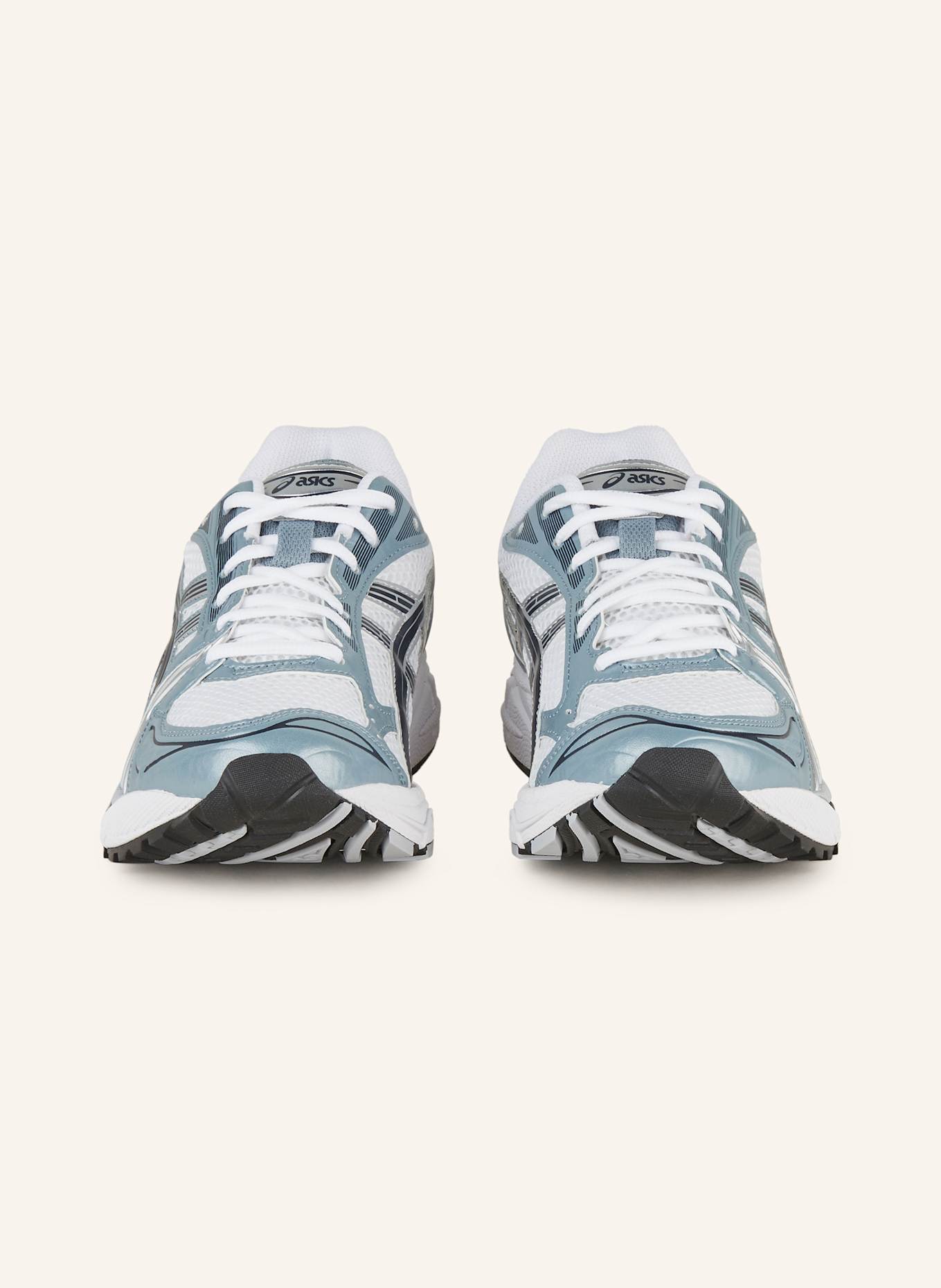 ASICS Sneaker GEL-KAYANO 14: WEISS/ BLAUGRAU/ DUNKELBLAU