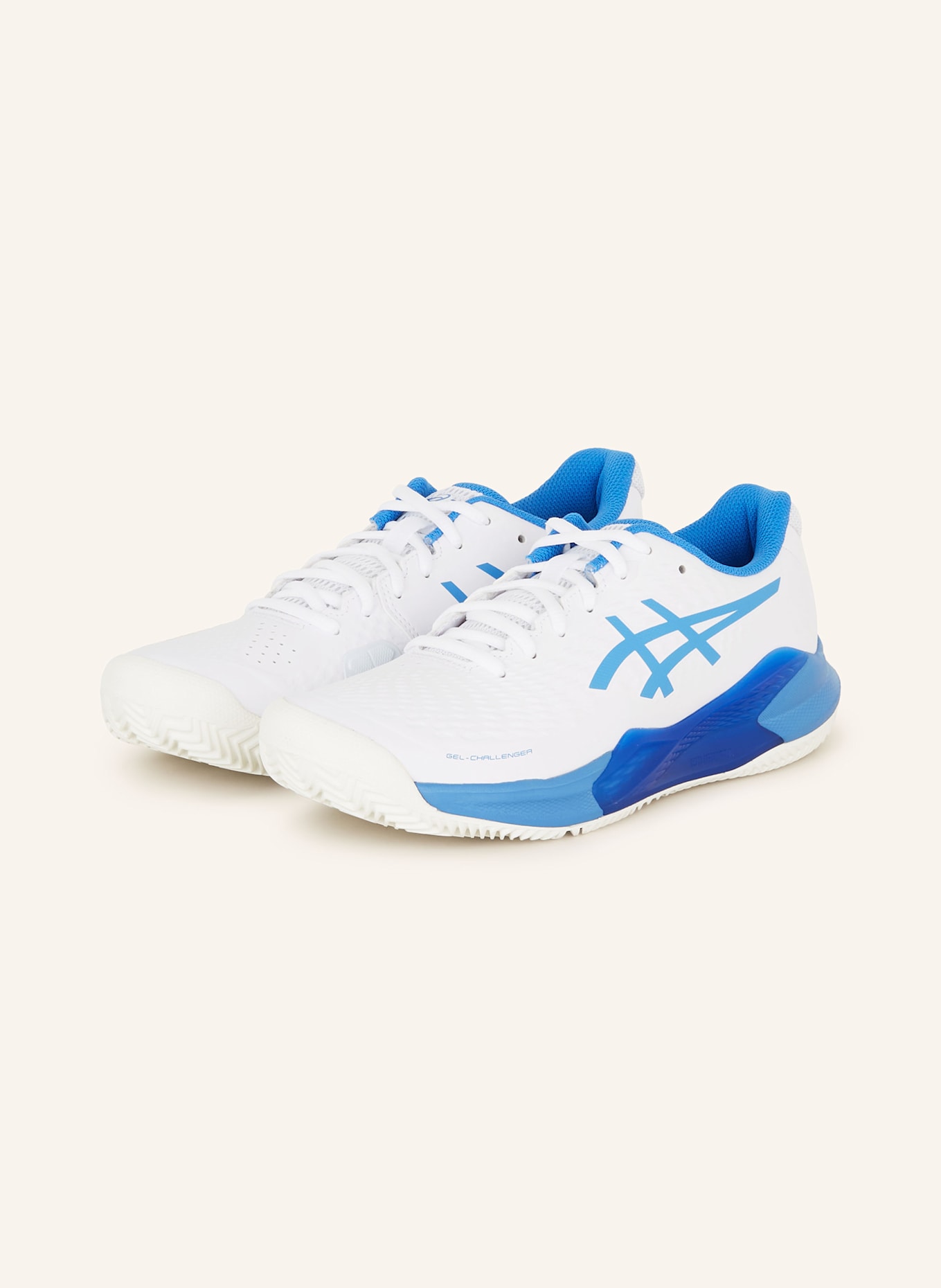 ASICS Tennis shoes GEL-CHALLENGER 14: WHITE/ BLUE