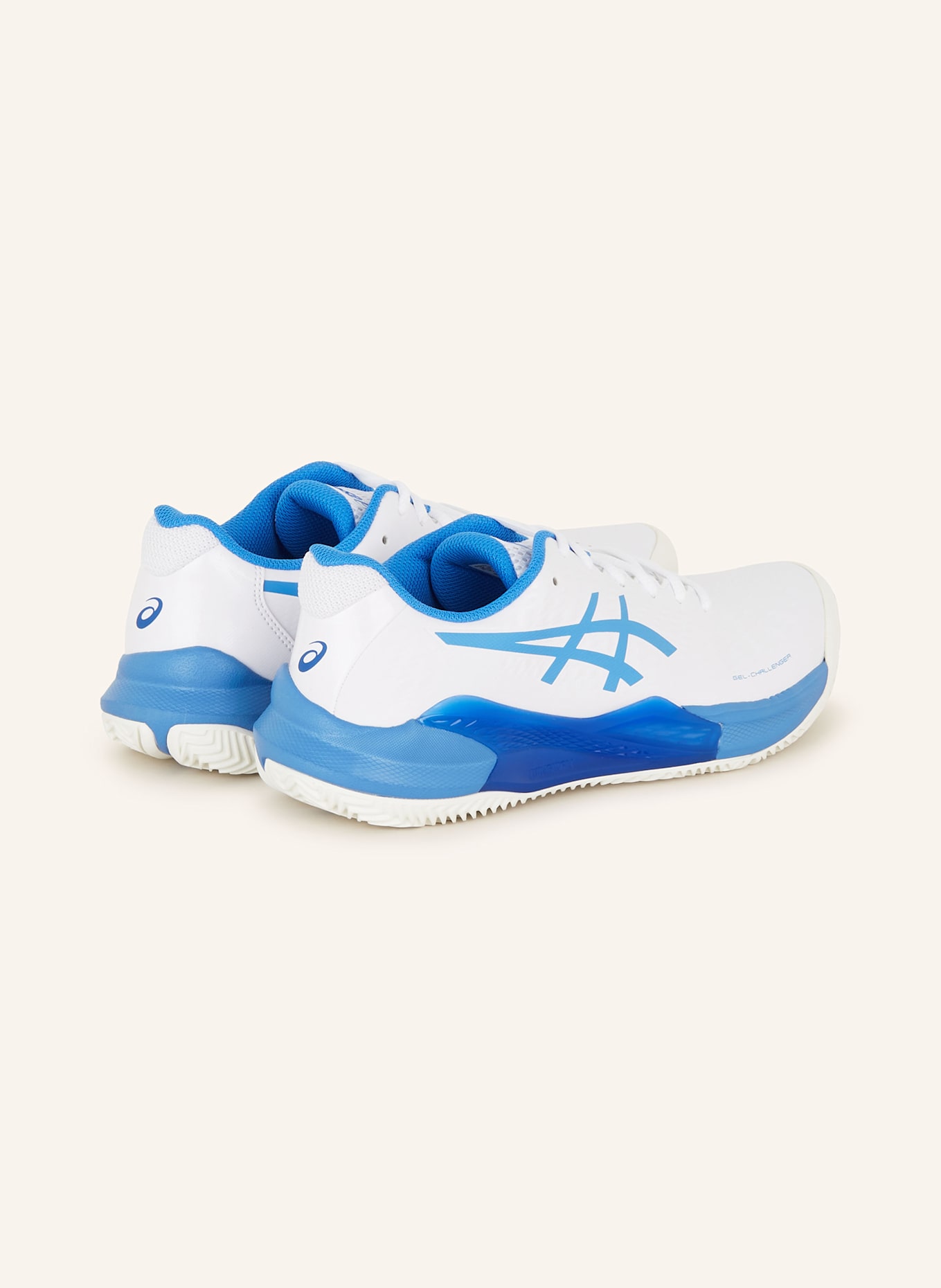 ASICS Tennis shoes GEL-CHALLENGER 14: WHITE/ BLUE