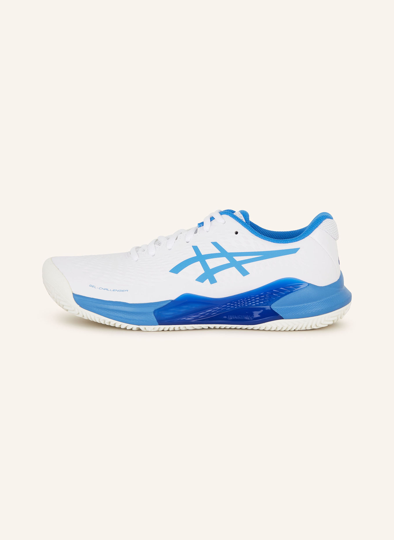 ASICS Tennis shoes GEL-CHALLENGER 14: WHITE/ BLUE