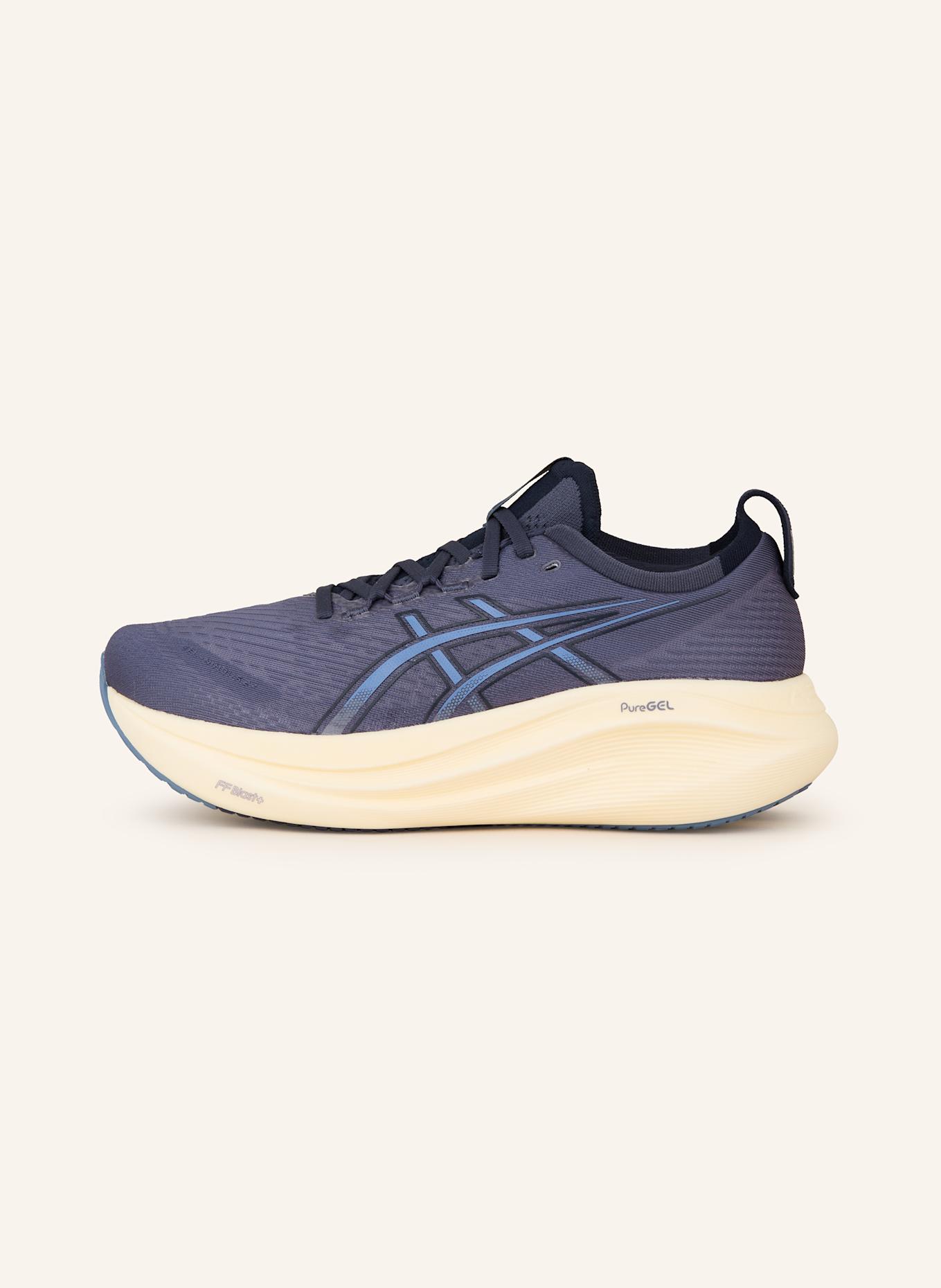ASICS Laufschuhe GEL-NIMBUS 27: DUNKELLILA/ BLAU