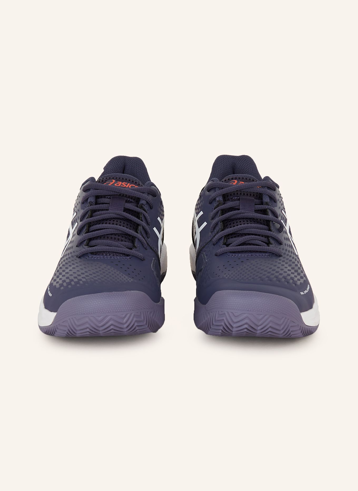 ASICS Tennis shoes GEL-CHALLENGER 14 CLAY: DARK BLUE / WHITE