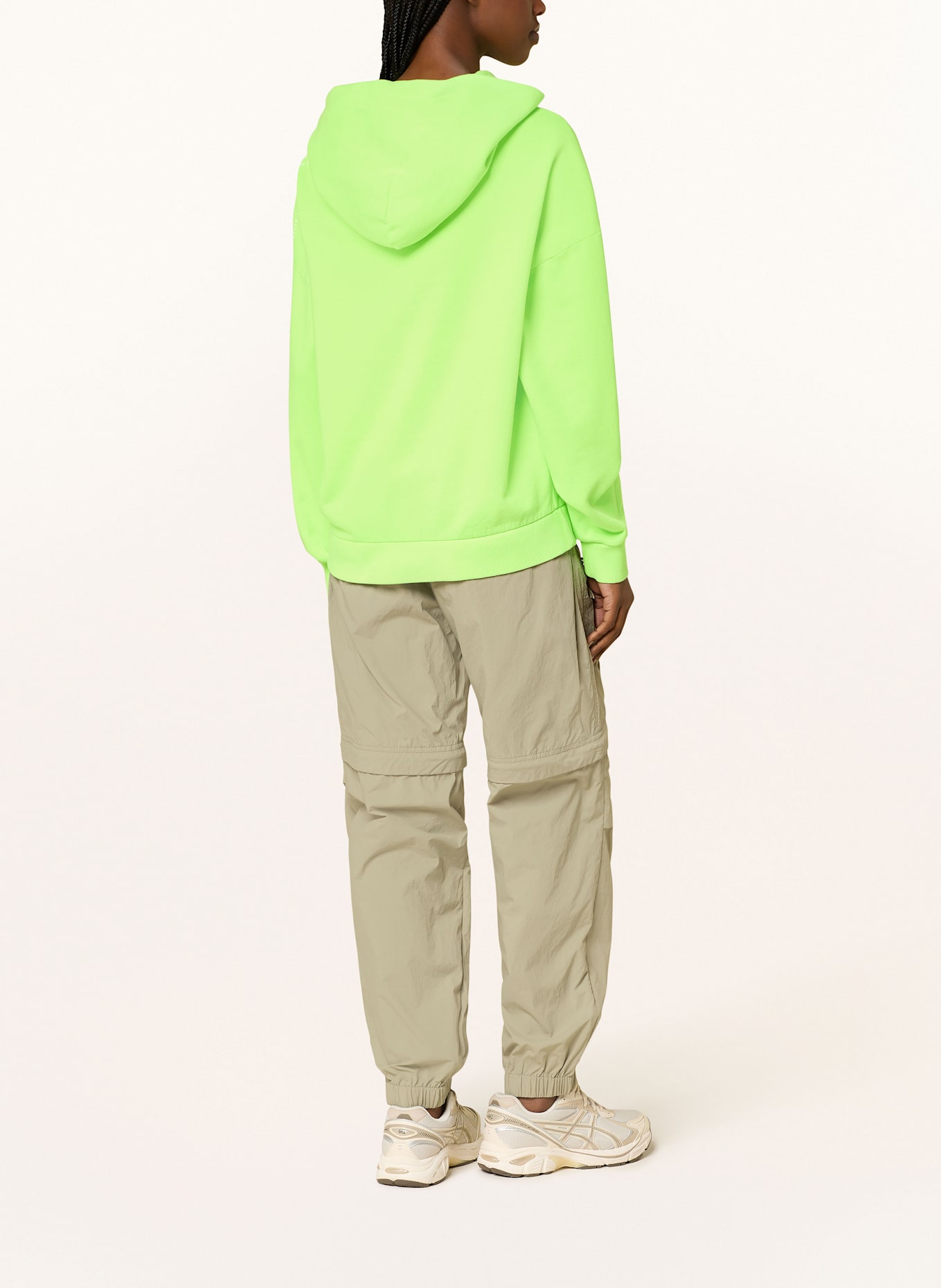 FIRE+ICE Hoodie SIBEL: NEON GREEN